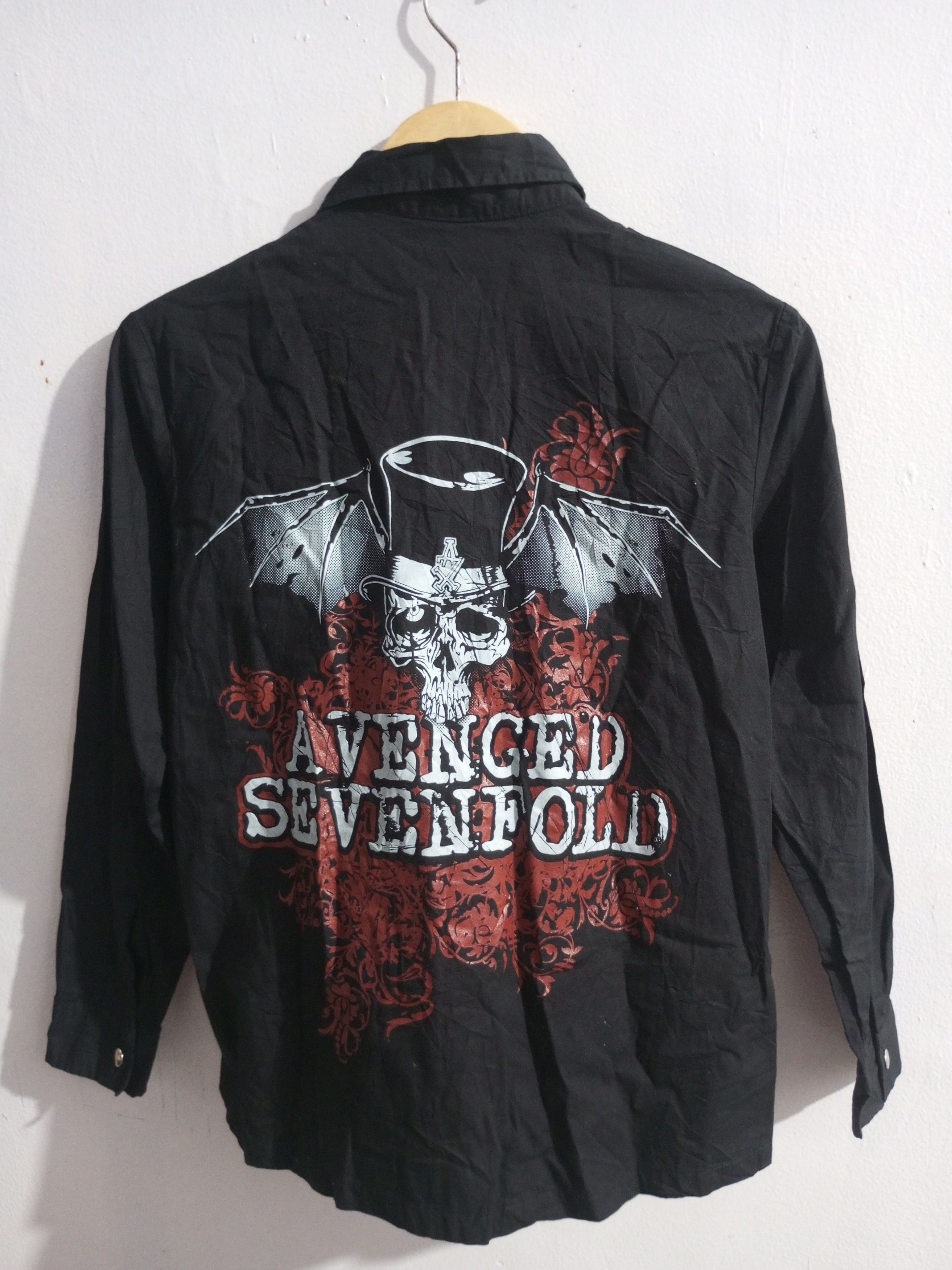 If Six Was Nine × Japanese Brand × Le Grande Bleu (L.G.B.) Vintage avenged sevenfold long sleeve shirt Size US S / EU 44-46 / 1 - 2 Thumbnail