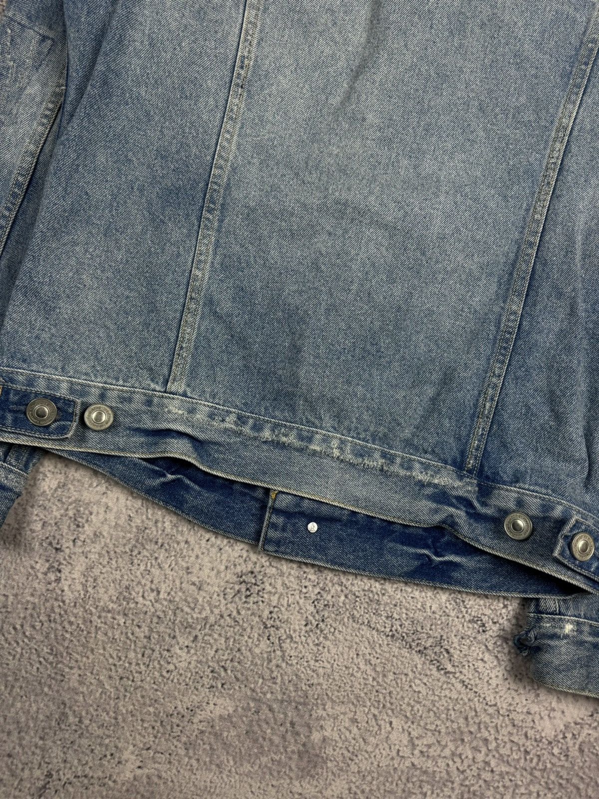 Allsaints All Saints Spitalfields Dustout Distressed Denim Jacket Size US M / EU 48-50 / 2 - 16 Thumbnail