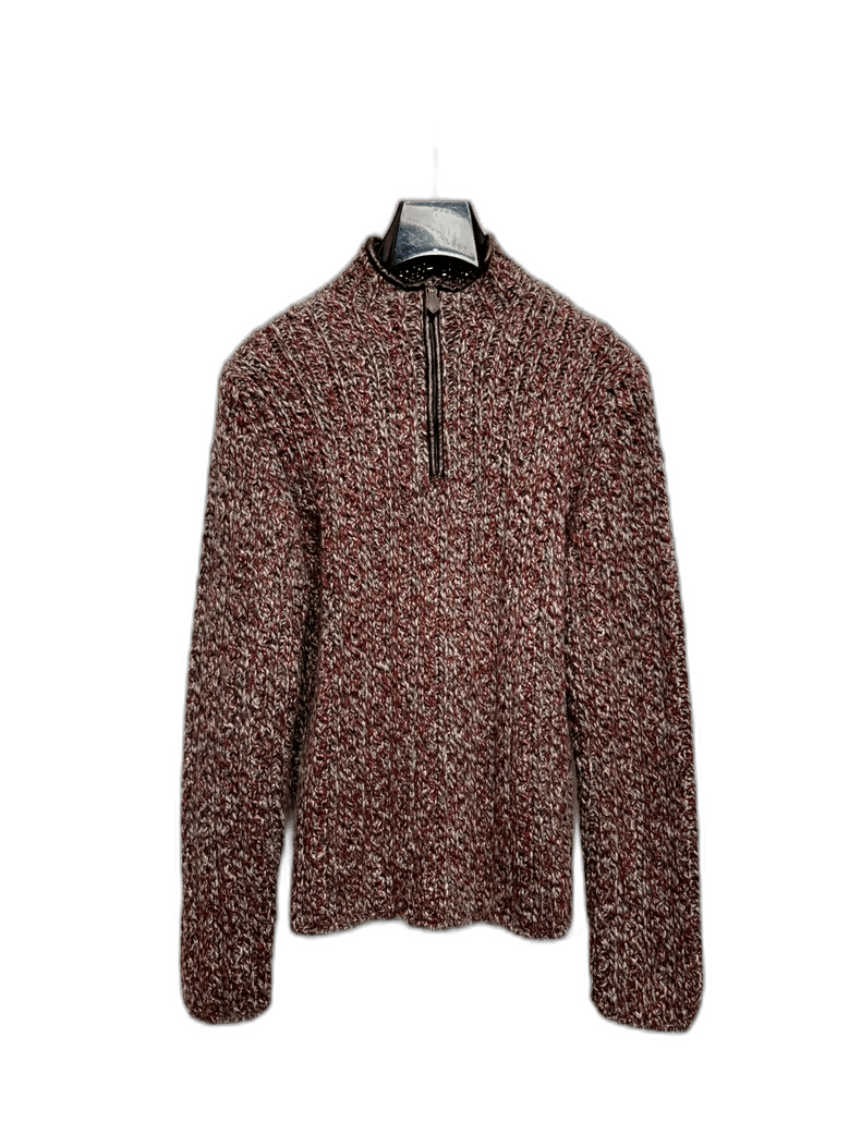 Hermes Hermes Patchwork Turtleneck Cashmere Knit Sweater Size US S / EU 44-46 / 1 - 1 Thumbnail
