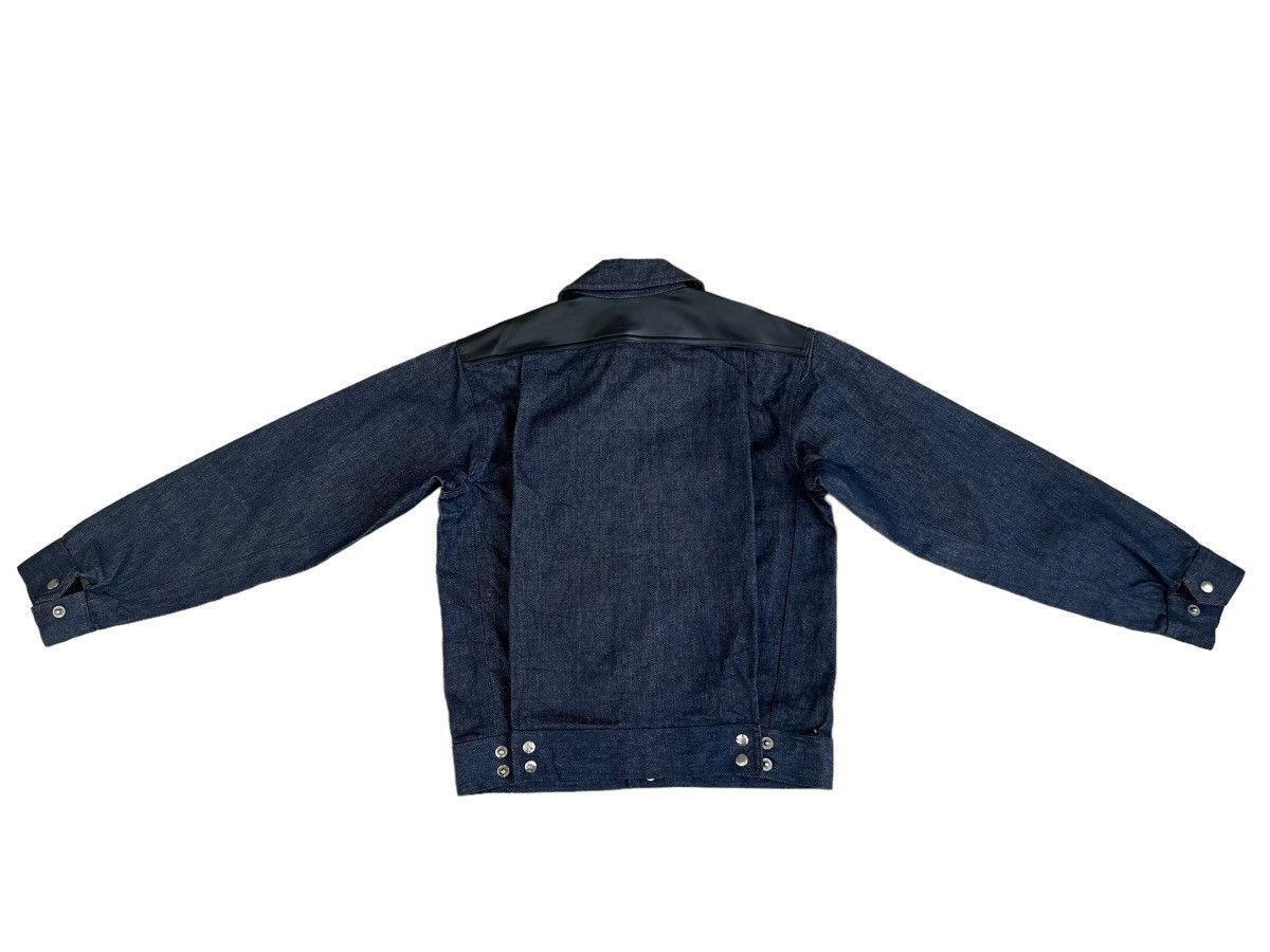 Vintage Vintage YOSHISEI Sports Wear "Colosseum" Hybrid Denim Jacket Size US M / EU 48-50 / 2 - 2 Thumbnail