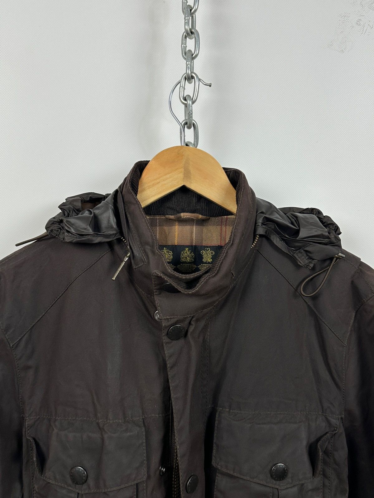 Barbour Barbour Corbridge Brown Waxed Coat Jacket Size US M / EU 48-50 / 2 - 12 Thumbnail