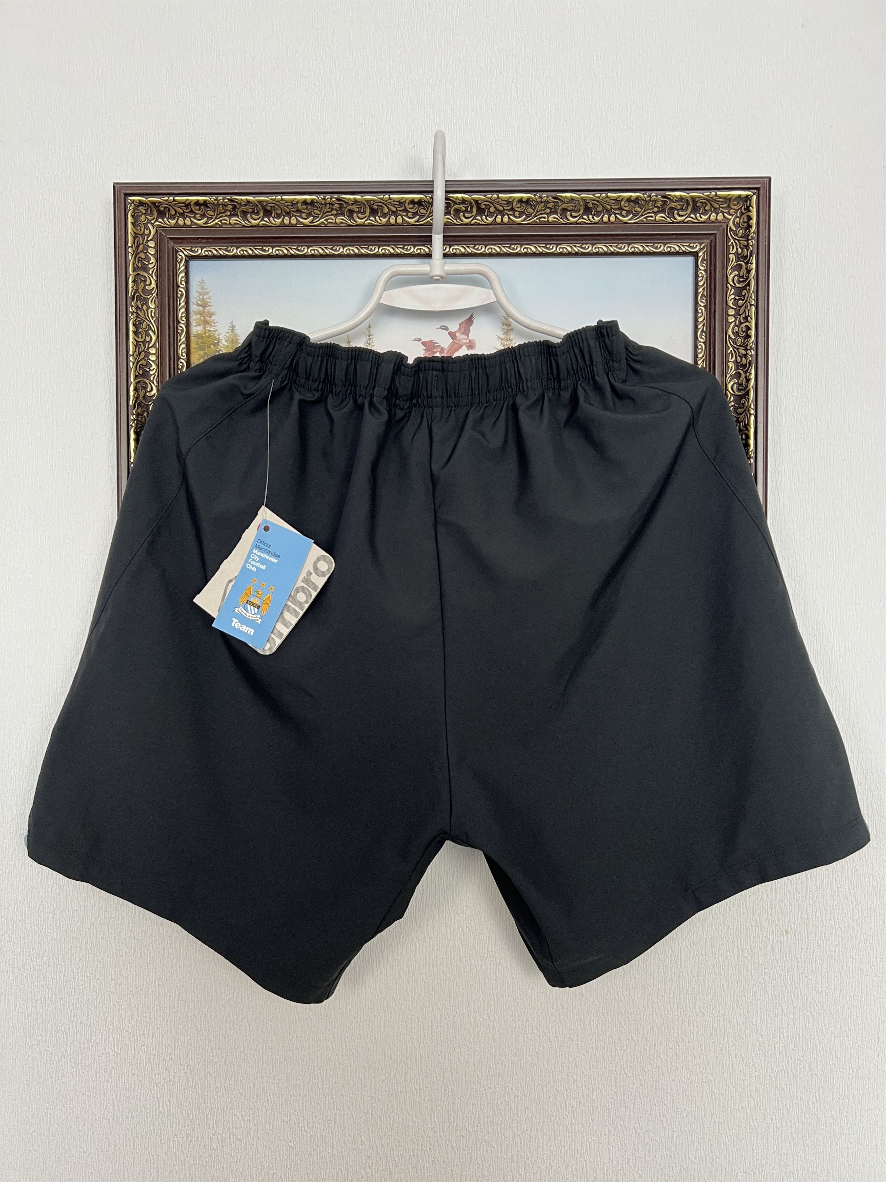 Umbro Vintage Umbro Manchester City Football Shorts Soccer L Size US 34 / EU 50 - 14 Thumbnail