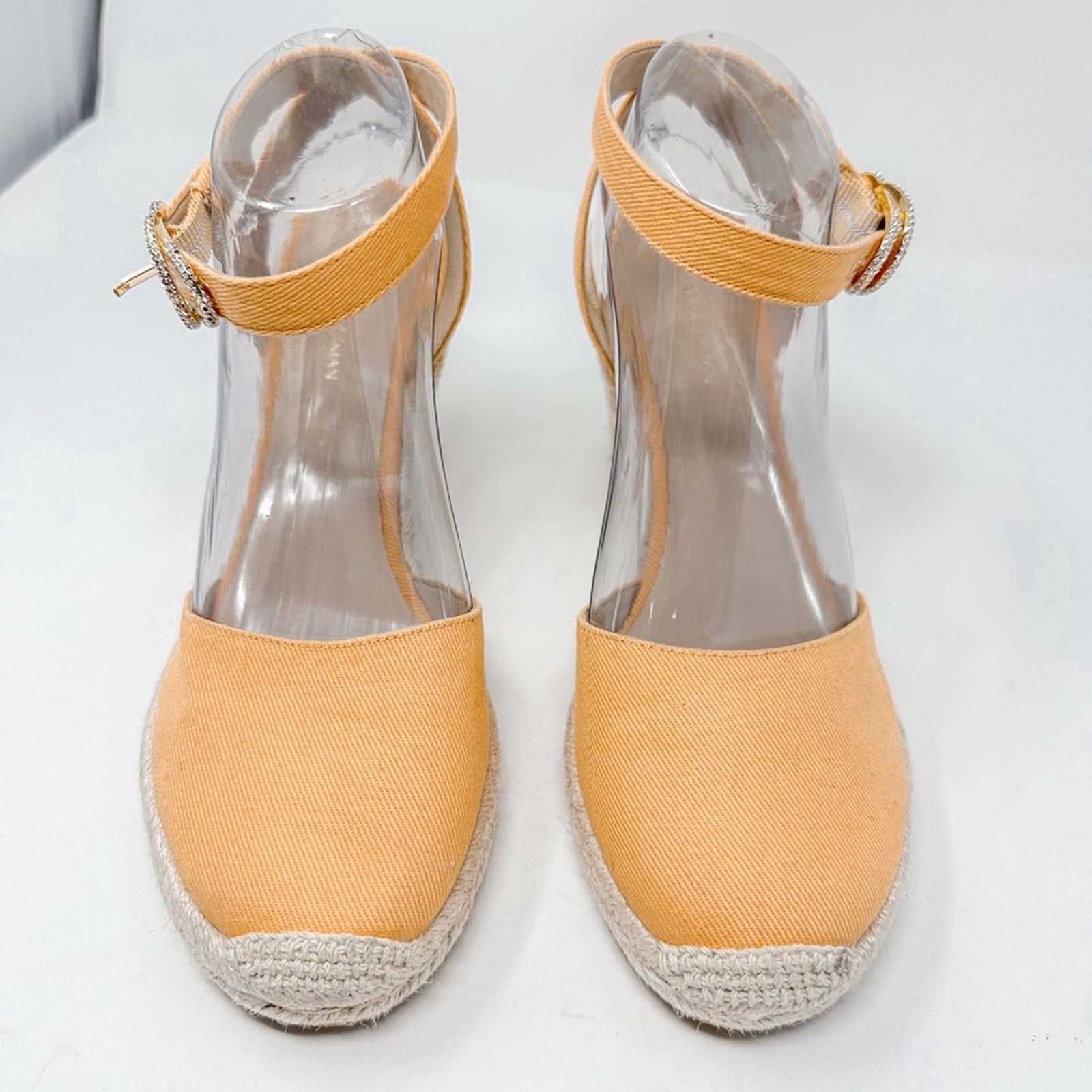 Stuart Weitzman Stuart Weitzman Mango Espadrille Wedge Sandal, NEW, Size 9 Size US 9 / IT 39 - 5 Thumbnail