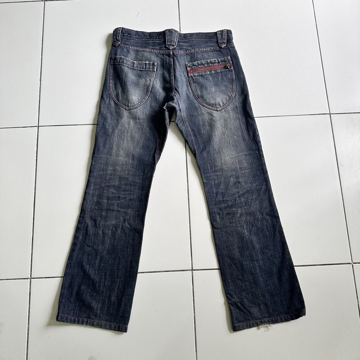 Denim & Supply Ralph Lauren × Japanese Brand Japanesse Blues Dress Blue Jeans Size US 34 / EU 50 - 3 Thumbnail