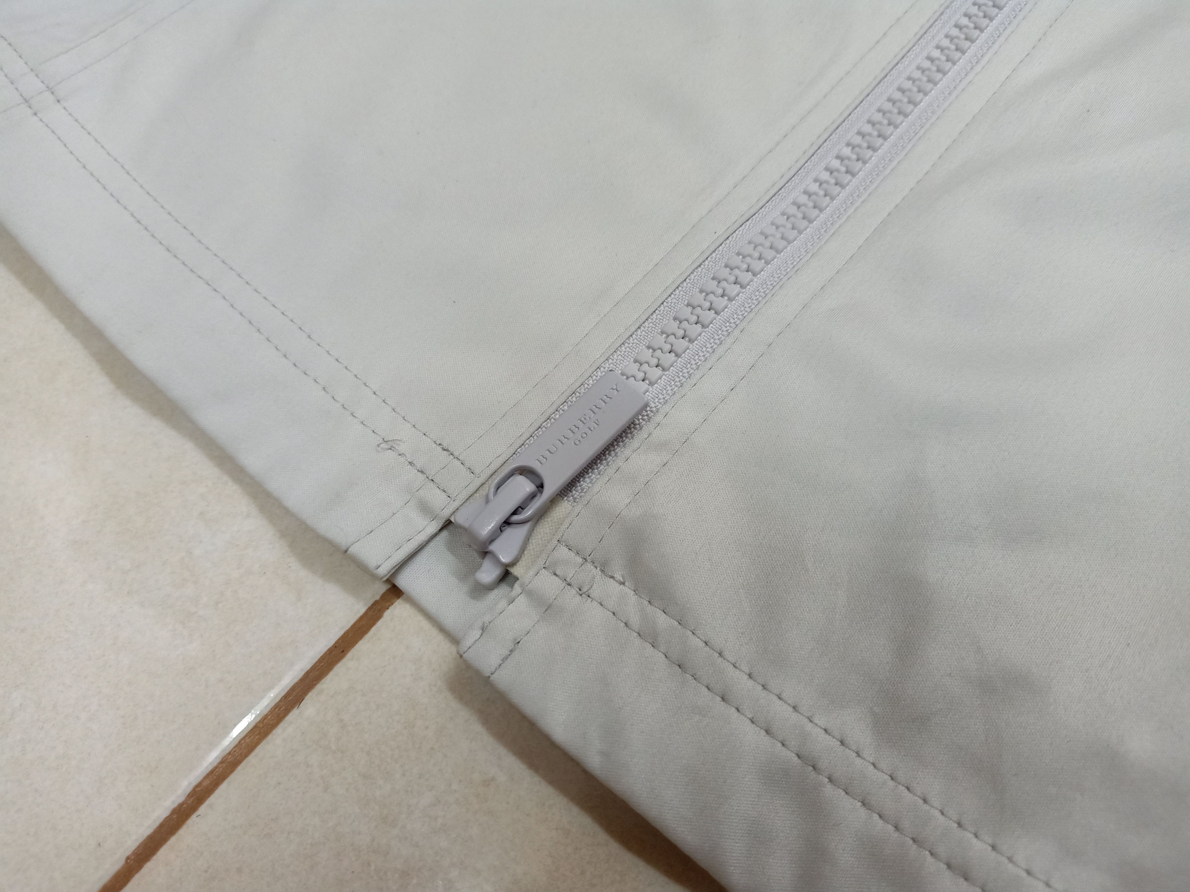 Burberry BURBERRY GOLF White Thin Hoodie Tucked In Golfer Jacket Size M / US 6-8 / IT 42-44 - 10 Thumbnail