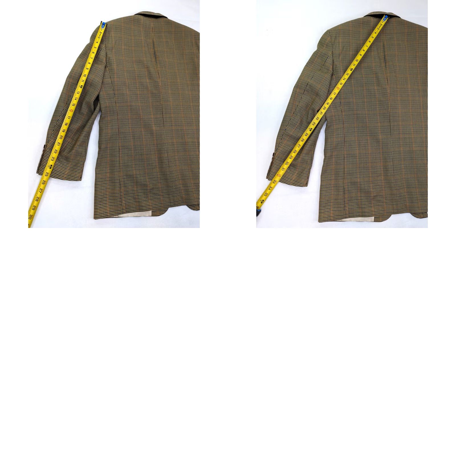 Nautica Nautica Blazer Mens Wool Check Button Three-Button 43 L VTG Multicolor Long Notch Lapel JACKET Coat Shirt Cardigan Size 46R - 10 Thumbnail