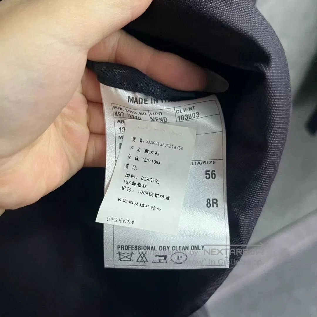 Lanvin lanvin black logo detail blazer jacket. Size US XXL / EU 58 / 5 - 4 Thumbnail