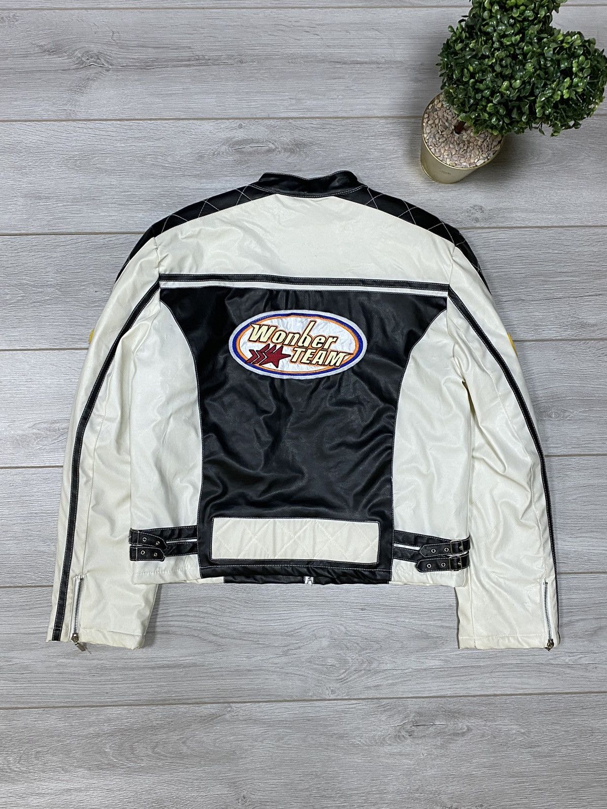 Vintage Racing Vintage Jacket Wonder Team Y2k Size US XL / EU 56 / 4 - 2 Thumbnail