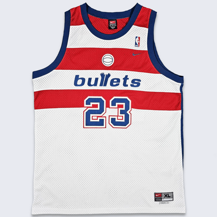 Nike Washington Bullets Michael Jordan Nike Basketball Jersey Grailed