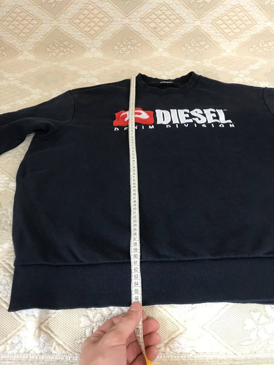 Diesel 🔥 Diesel Big Logo Baggy Vintage Sweatshirt Pullover Hoodie Size US L / EU 52-54 / 3 - 9 Thumbnail