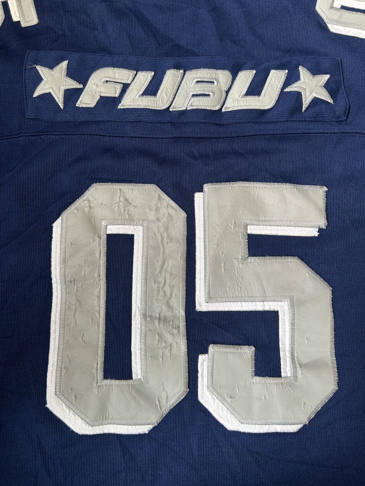 Fubu Vintage FUBU Sport 05 Football Jersey Blue Size XXL Size US XXL / EU 58 / 5 - 13 Thumbnail