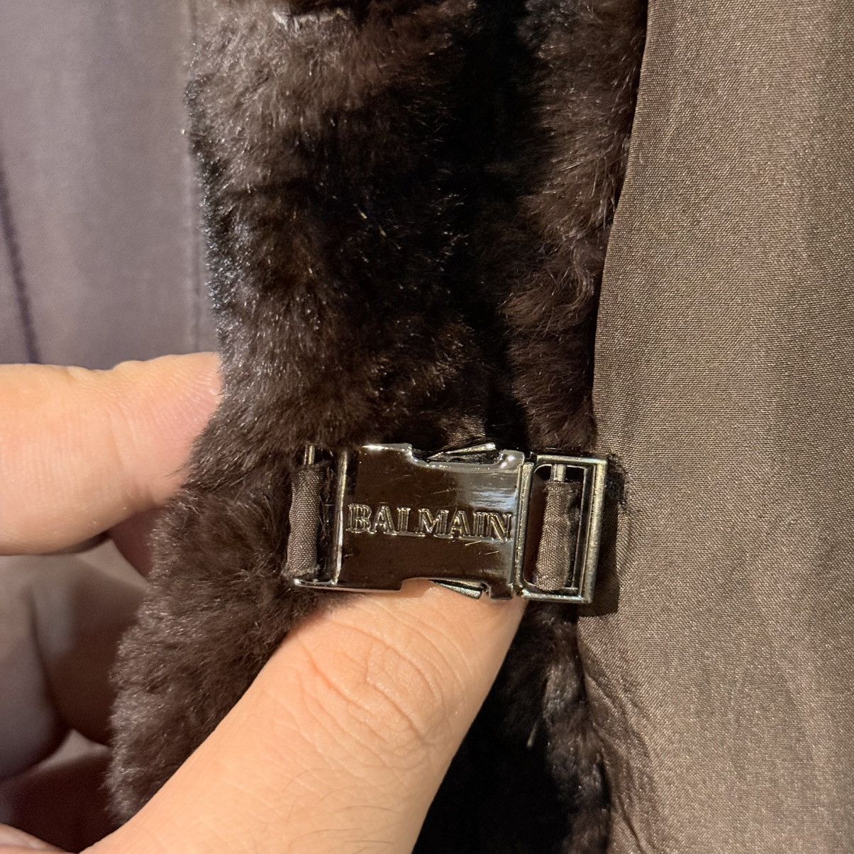 Balmain Vintage Balmain Paris Reversible Fur Rex Size US L / EU 52-54 / 3 - 5 Thumbnail