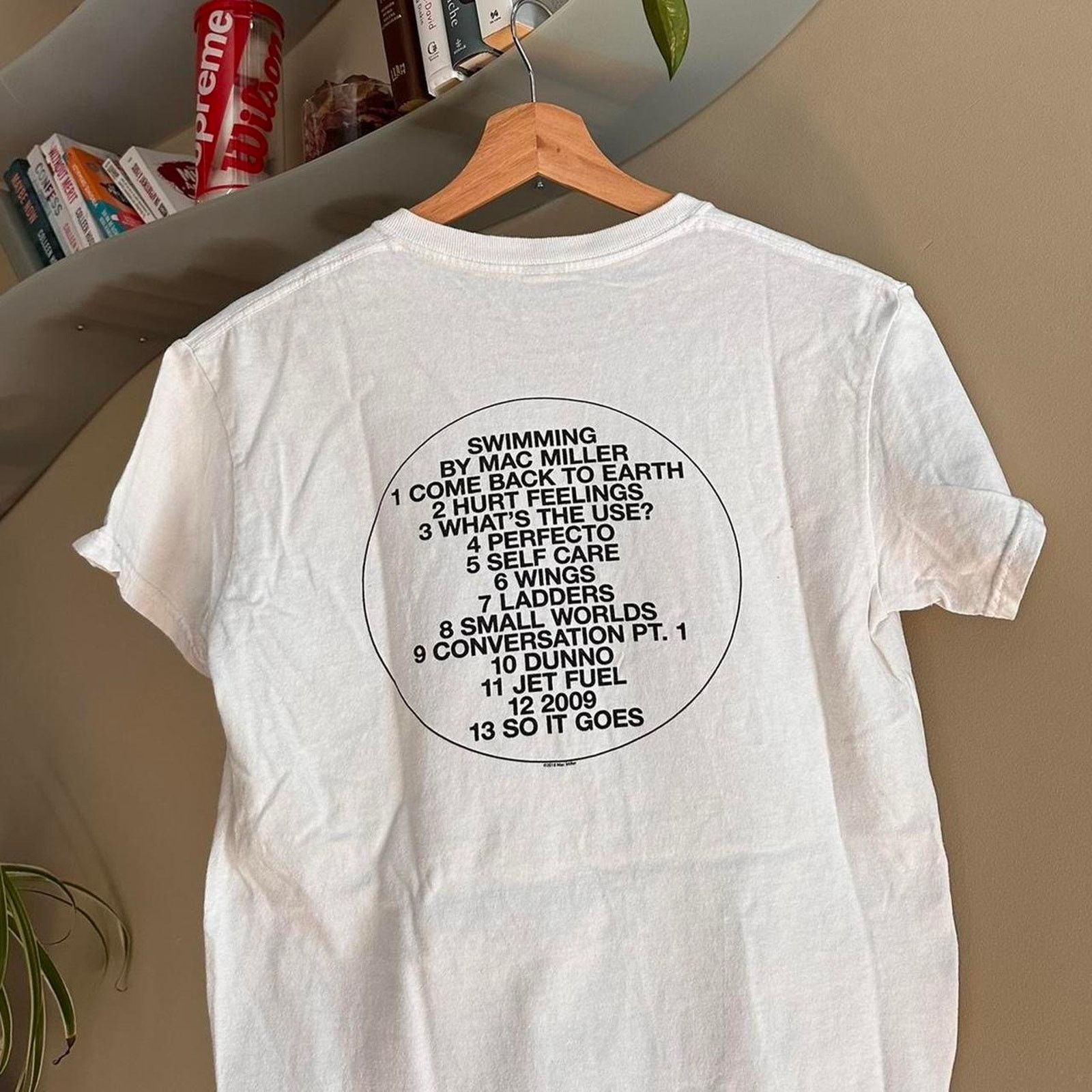 Band Tees × Rap Tees Vintage Y2K Mac Miller Swimming Album Shirt Size US S / EU 44-46 / 1 - 6 Thumbnail