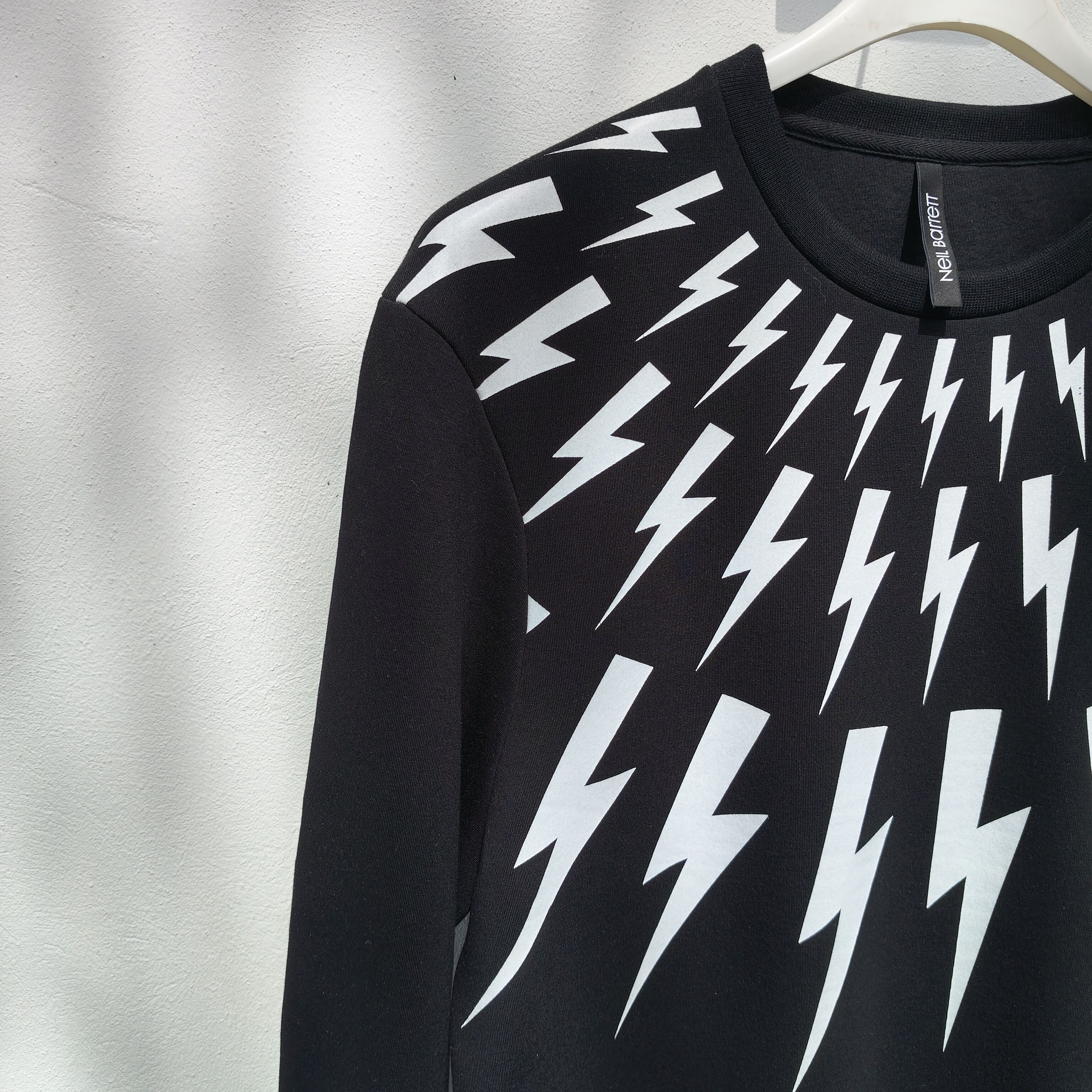 Neil Barrett Lightning bolt print sweatshirt Size US M / EU 48-50 / 2 - 4 Thumbnail