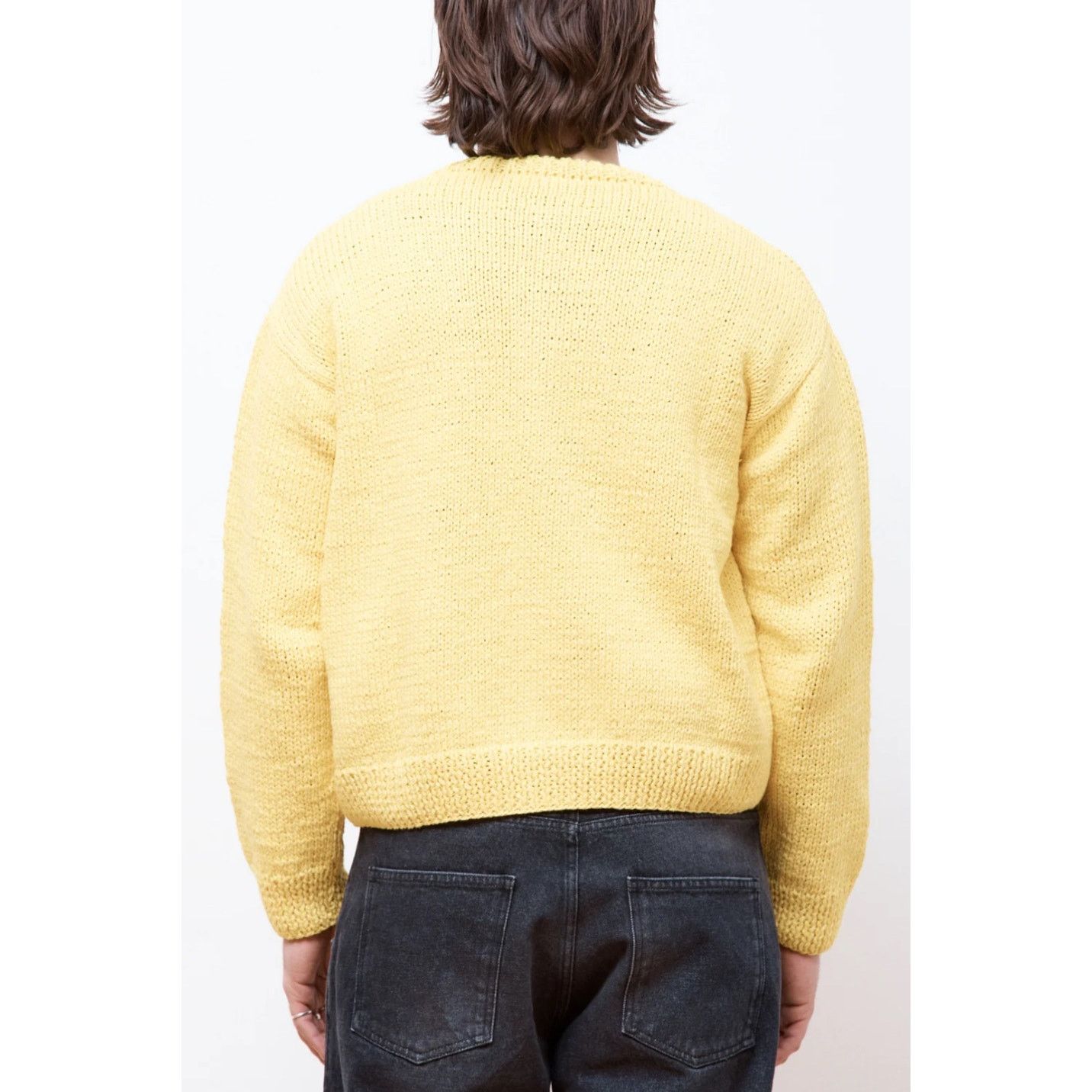 Sky High Farm Workwear SKY HIGH FARM - ICE CREAM HAND KNIT CARDIGAN /YELLOW/ L /NWT Size US L / EU 52-54 / 3 - 2 Thumbnail
