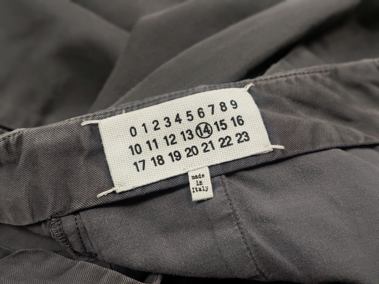 Maison Margiela Maison Martin Margiela Line 14 Trouser Gray Ankle Pants Size US 31 - 16 Thumbnail