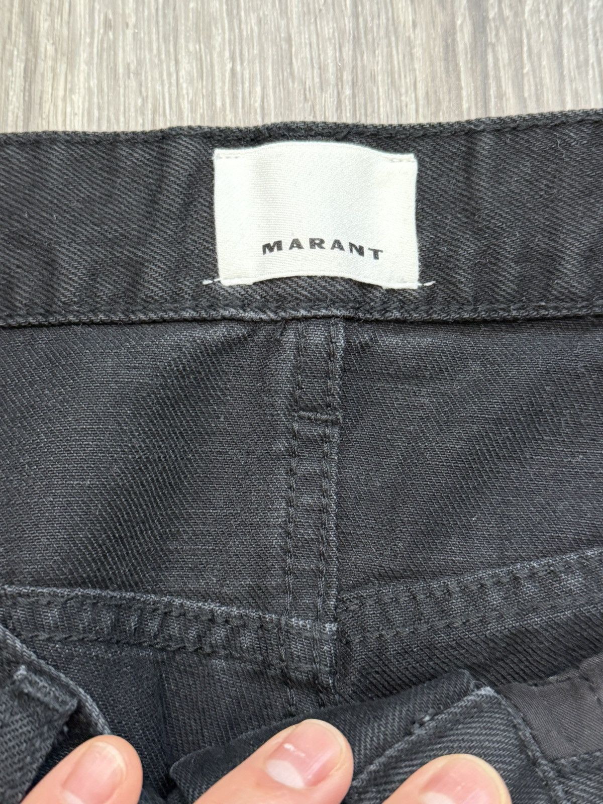 Isabel Marant Isabel Marant Men’s Taper Jeans - Black, Sz “30” Size US 30 / EU 46 - 2 Thumbnail