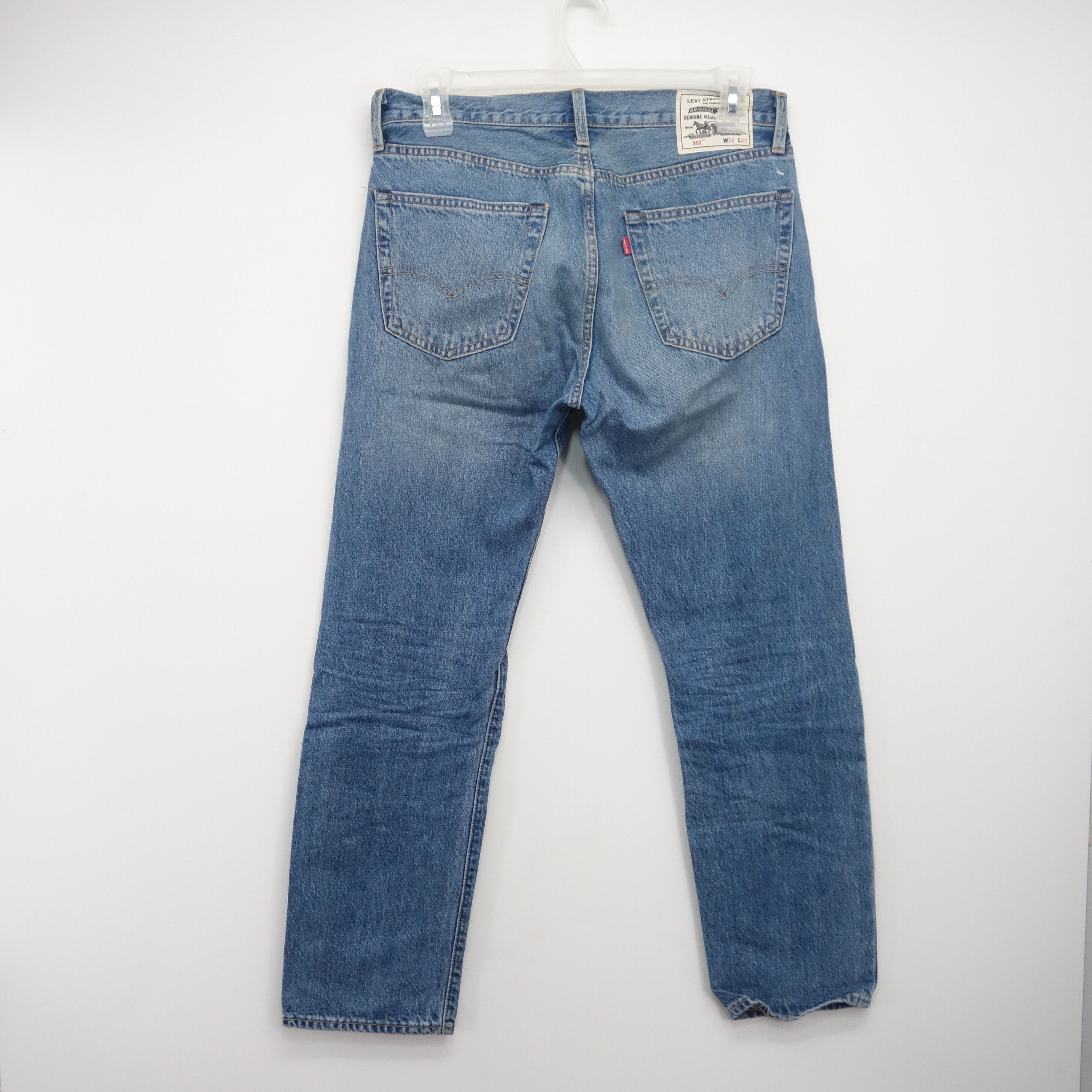 image of Levis x Vintage 502 Wellthread Taper Skate Hemp Denim Jeans 32 X 30 in Stonewash, Men's