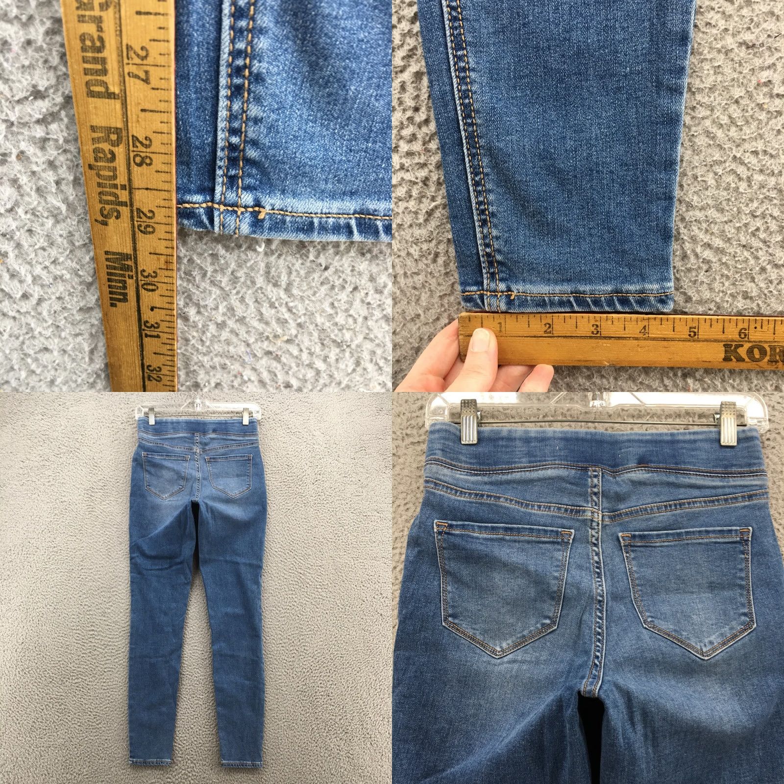 Old Navy Old Navy Jeans Womens 2 (Actual 26X29) Mid Rise Jegging Blue Pull On NEW Shirt Size 26" / US 2 / IT 38 - 8 Thumbnail