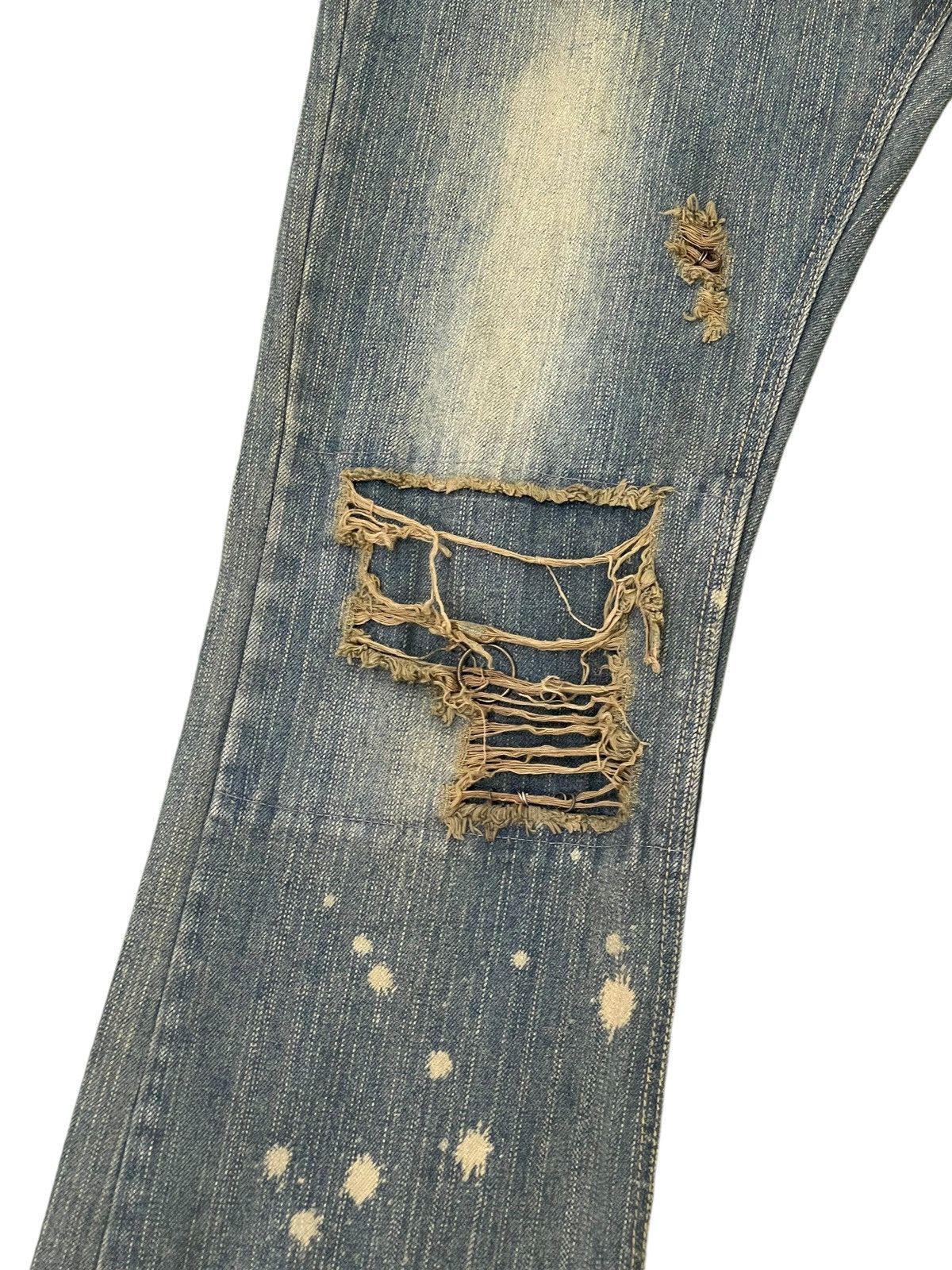 Other Flare Jeans Cimu International Faded Distress Boot Cut 8🟦9 Size US 33 - 6 Thumbnail