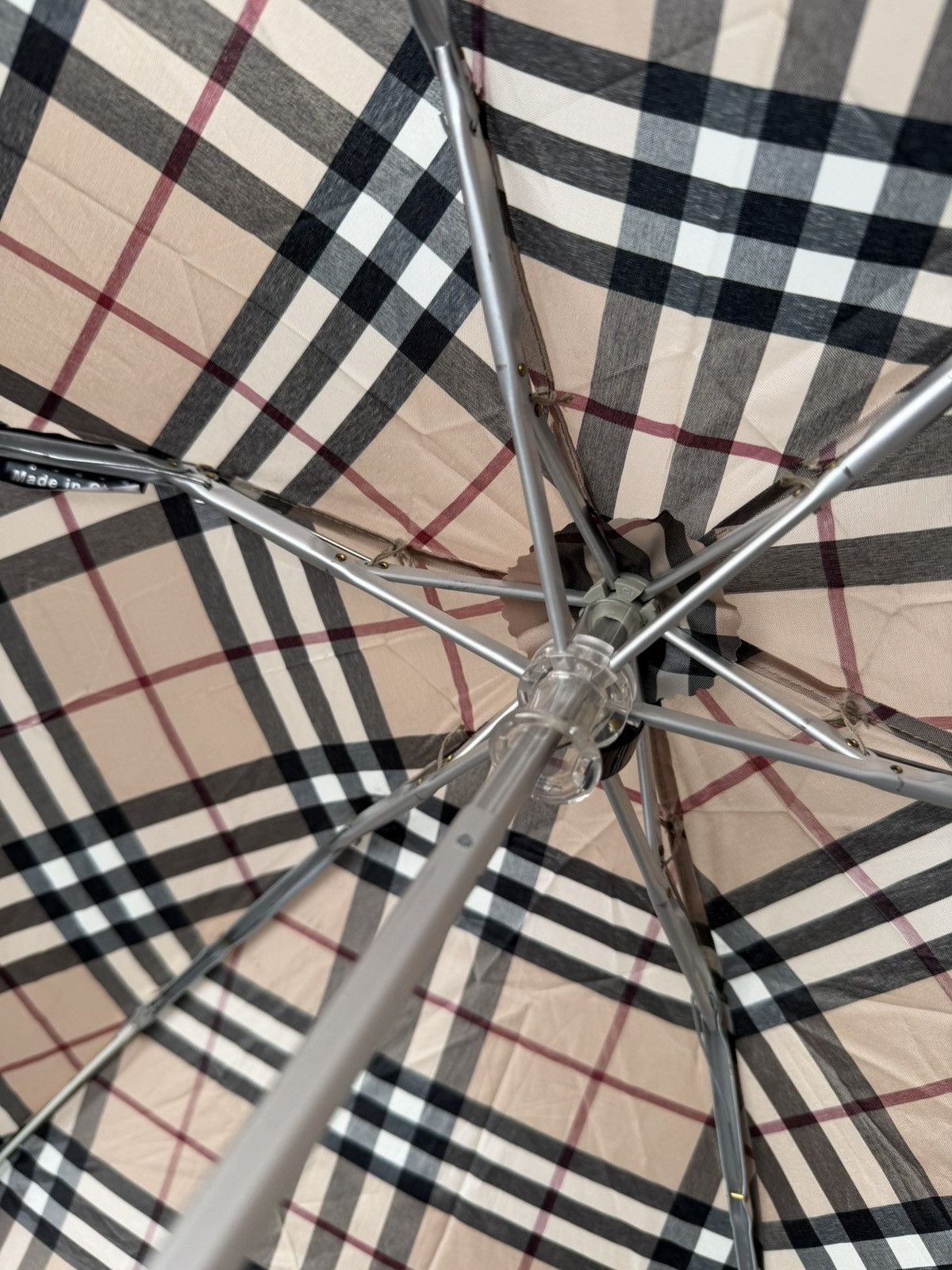 Burberry Burberry Nova Check Umbrella Size ONE SIZE - 13 Thumbnail
