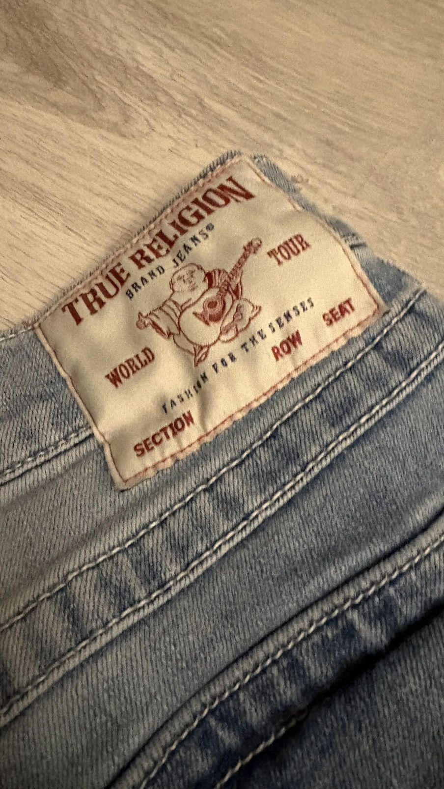 True Religion Blue true religion Ricky jeans Size US 36 / EU 52 - 3 Thumbnail