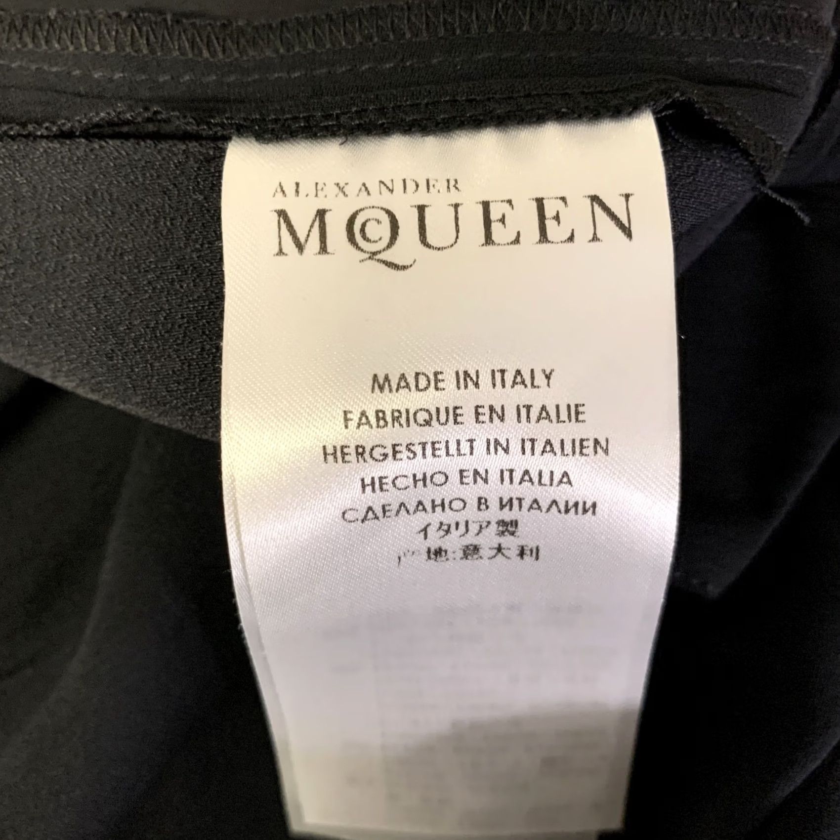 Alexander McQueen ALEXANDER MCQUEEN Dress Pants Black Red Cuff Size 2 Women Size 26" / US 2 / IT 38 - 5 Thumbnail