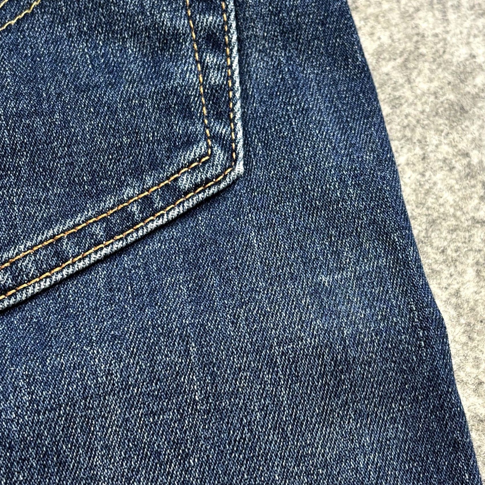 Levi's Levi’s 502 Jeans Regular Men W30 L31 Zip Button Denim Medium Blue 5-Pocket Cotton Elastane Vintage: No Size US 30 / EU 46 - 5 Thumbnail