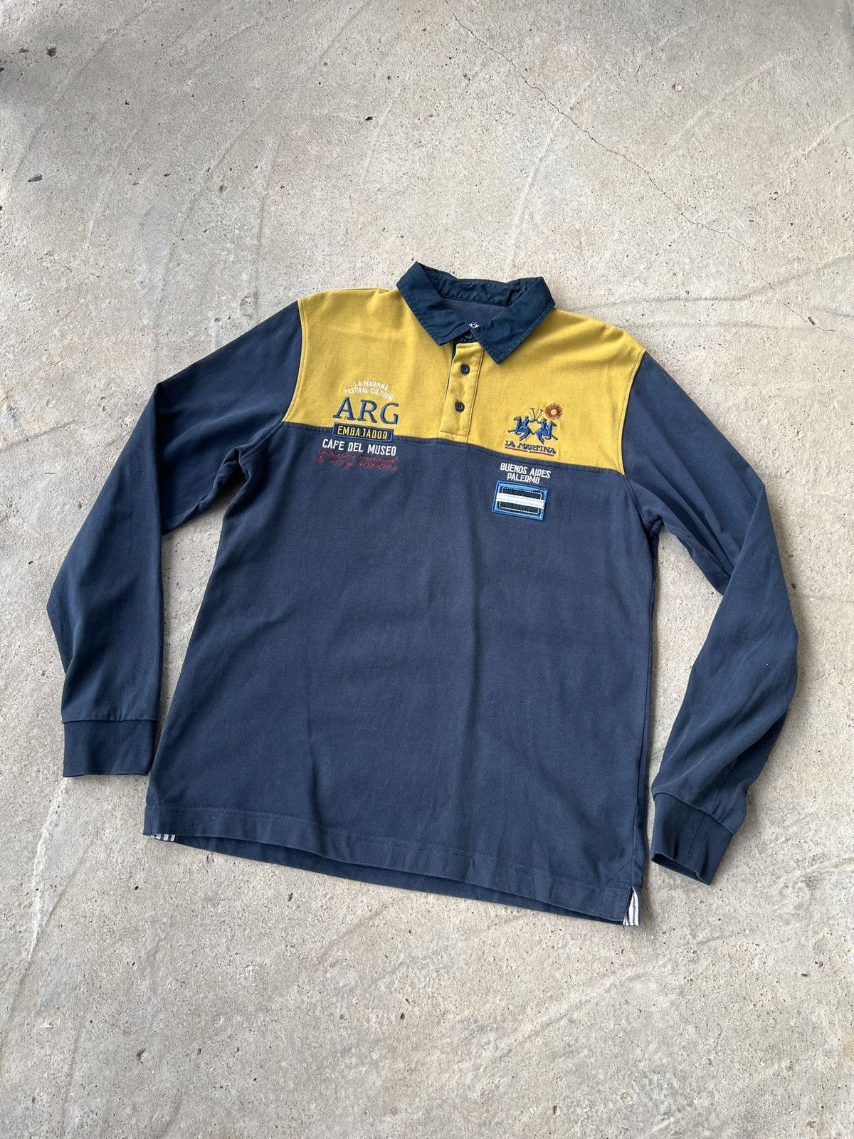 La Martina La Martina Buenos Aires Palermo polo long sleeve Size US L / EU 52-54 / 3 - 1 Thumbnail