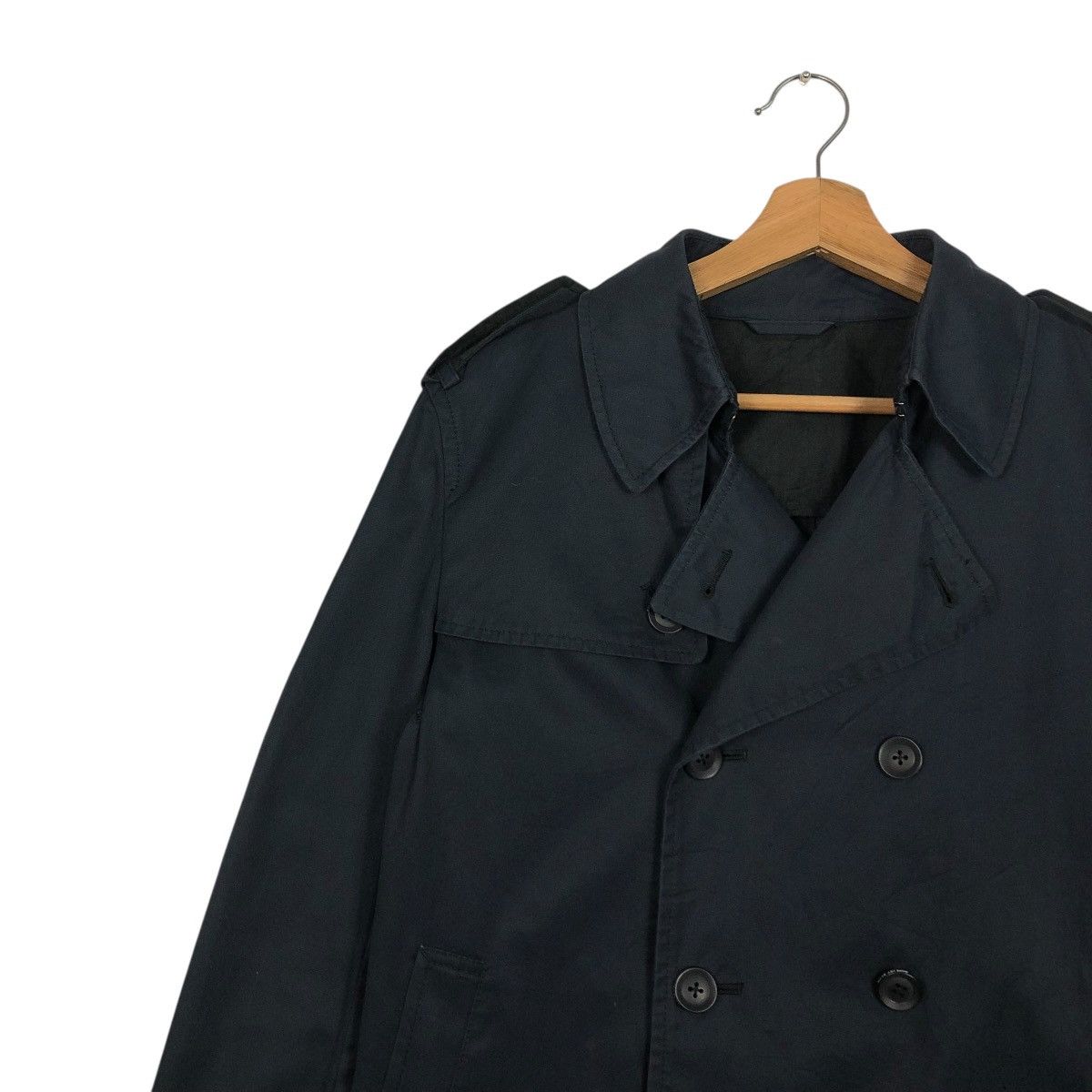 SHIPS 🔥RICH BLACK VINTAGE CHORE JACKET SHIPS JPN ISSEY MIYAKE Size US S / EU 44-46 / 1 - 9 Thumbnail