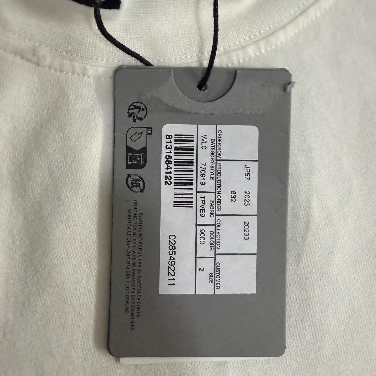 Balenciaga Balenciaga Top League Logo White Biker Short Sleeve Size US M / EU 48-50 / 2 - 3 Thumbnail