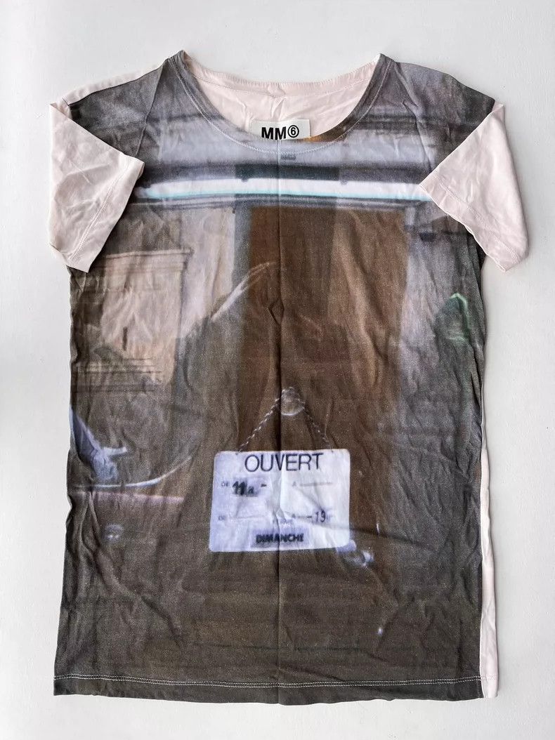 Maison Margiela MM6 Maison Martin Margiela Street Scene T-shirt- DMC Size US S / EU 44-46 / 1 - 1 Thumbnail