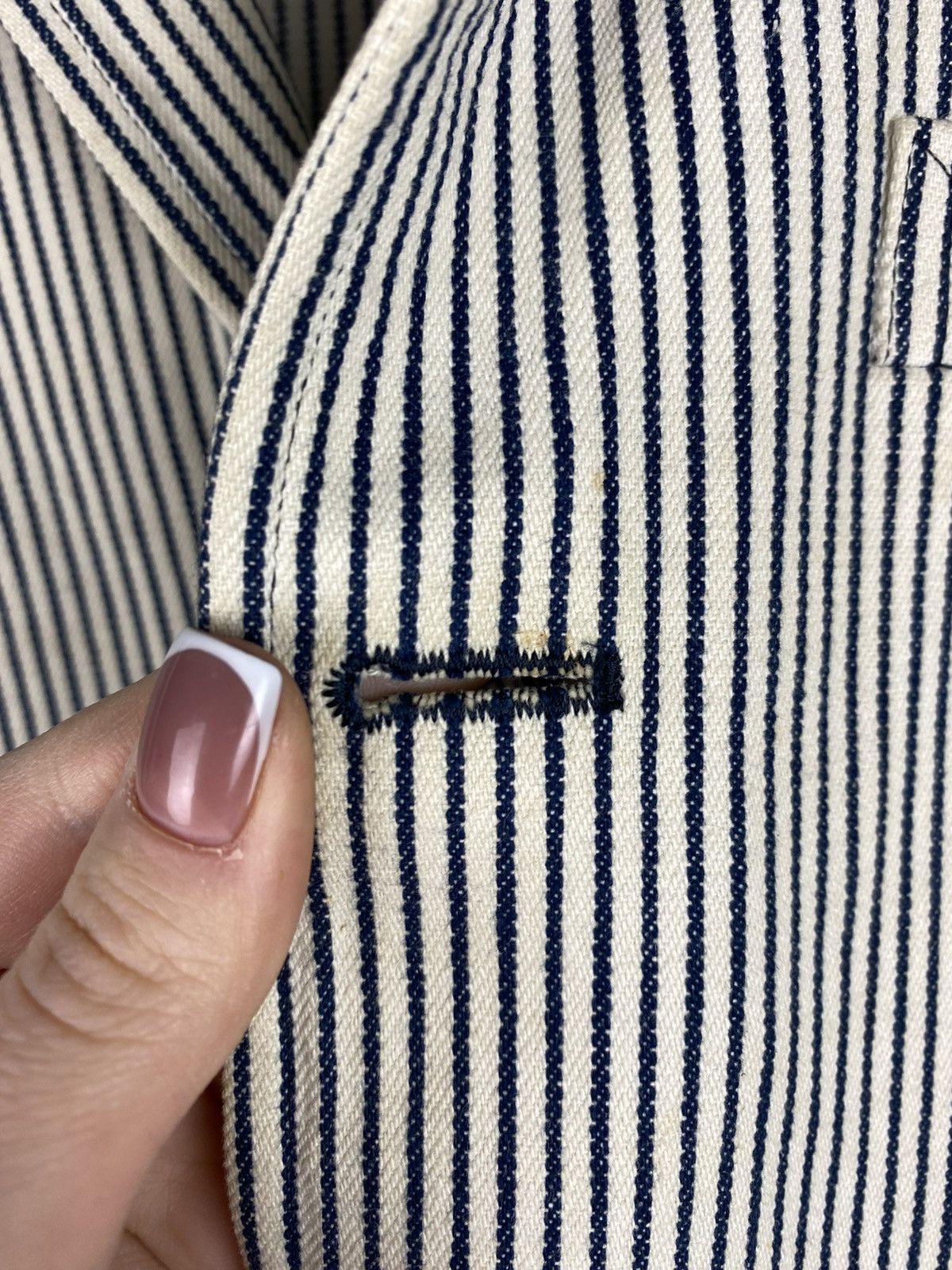 Thom Browne Thom Browne Men’s Striped Blazer Jacket Sport Coat Size 40 Size 40R - 21 Thumbnail