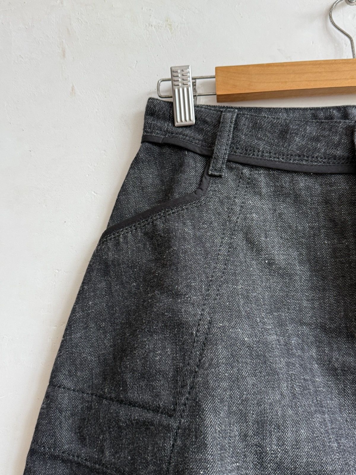 Louis Vuitton Luis Vuitton Grey Denim Skirt size 40 Size 27" / US 4 / IT 40 - 7 Thumbnail