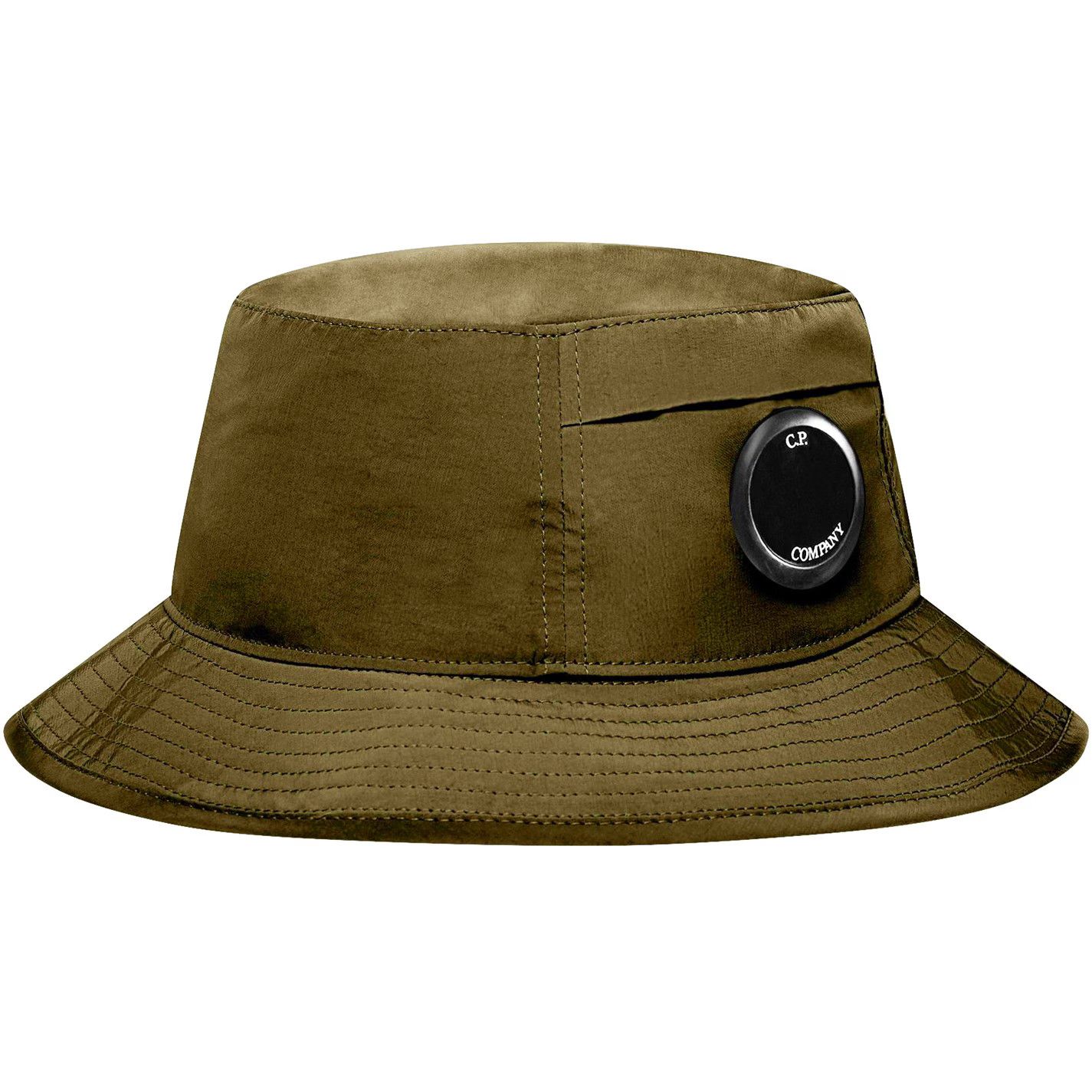 C.P. Company o1g2r1mq0426 Size: L / Chrome Lens Detail Bucket Hat / Cap Size ONE SIZE - 1 Thumbnail