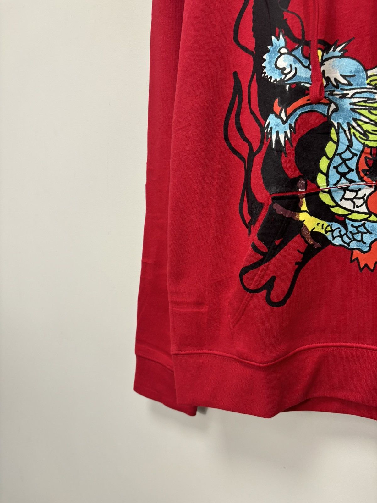Ed Hardy Ed Hardy Y2K Chinese Dragon Big Logo NEW Red Hype Hoodie Size US S / EU 44-46 / 1 - 7 Thumbnail