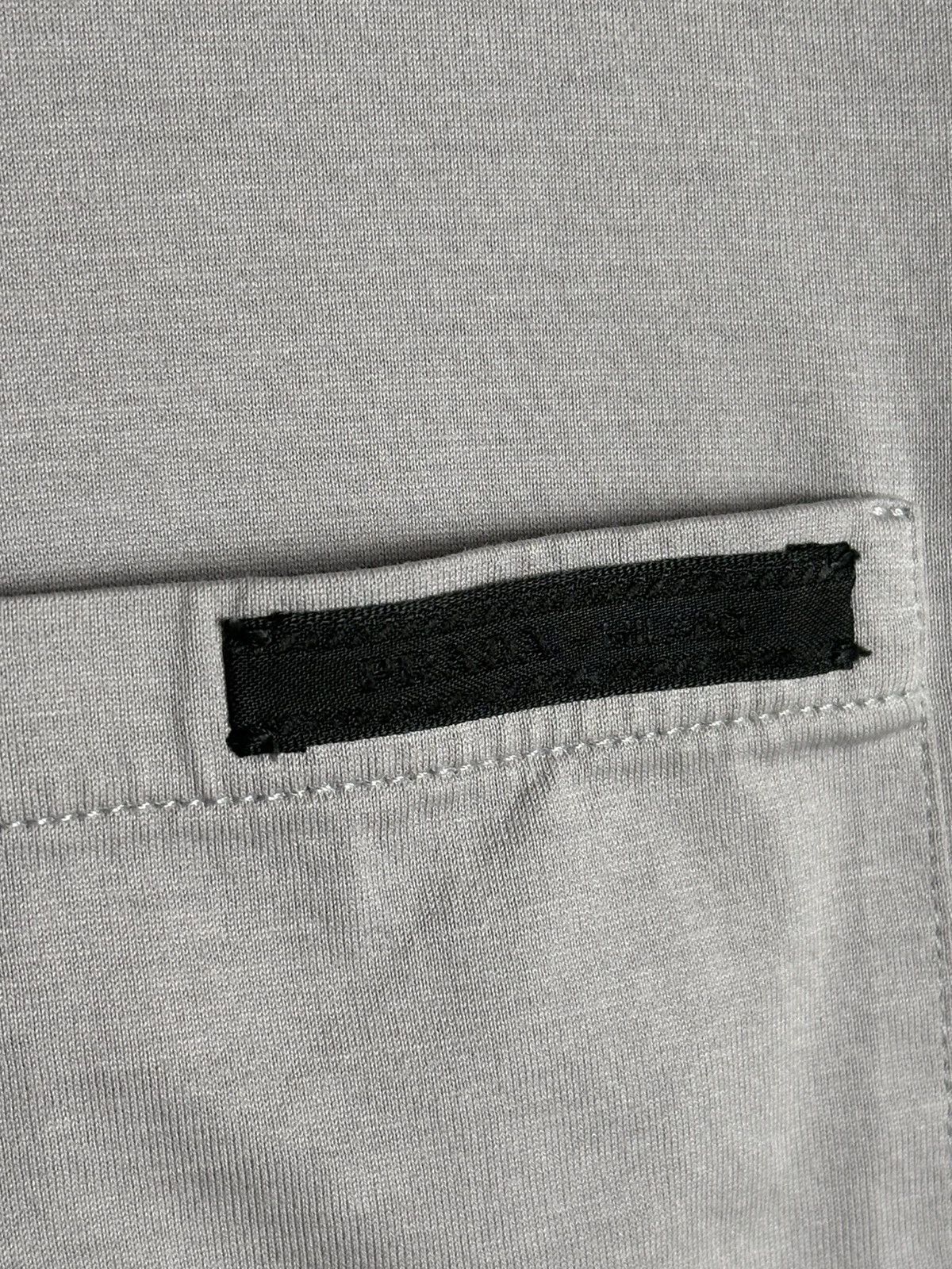 Luxury × Prada Prada aprada silver Black Tab Pocket Tee Size US M / EU 48-50 / 2 - 5 Thumbnail