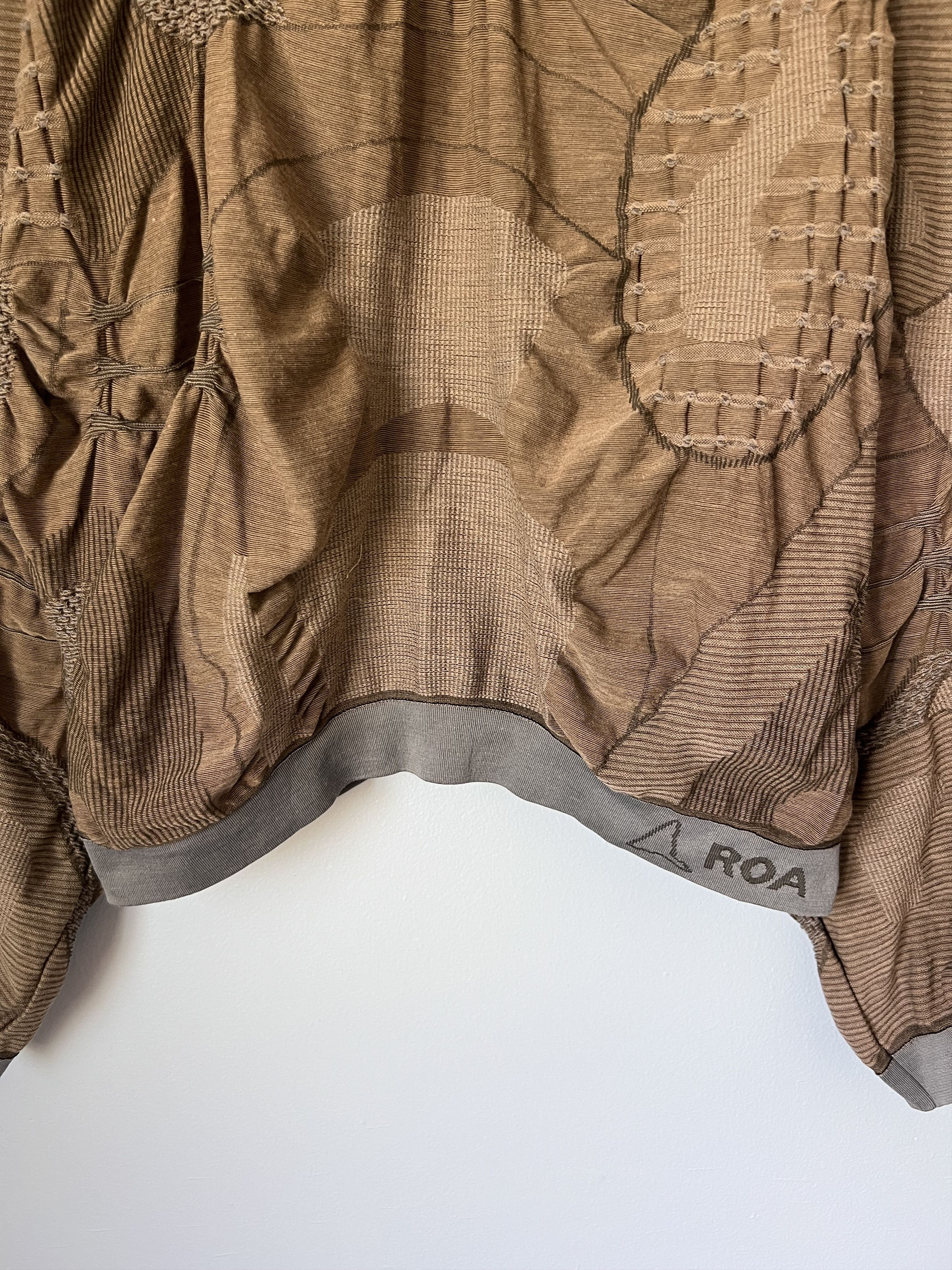 ROA ROA Half Zip 3D Knit in Brown Size US L / EU 52-54 / 3 - 3 Thumbnail