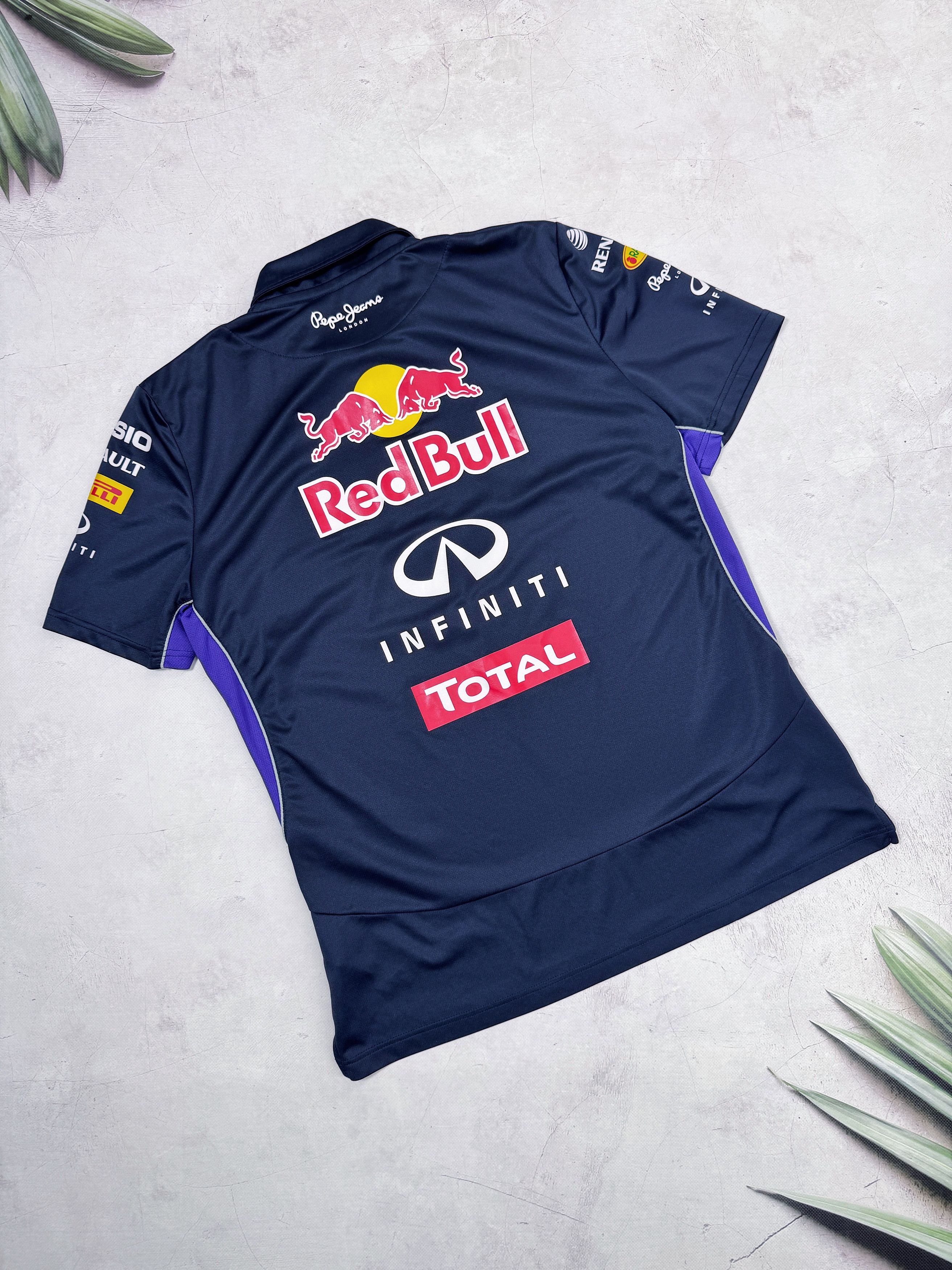 Pepe Jeans Red Bull Pepe Jeans Polo T-Shirt Infiniti Total Formula1 Size US L / EU 52-54 / 3 - 13 Thumbnail
