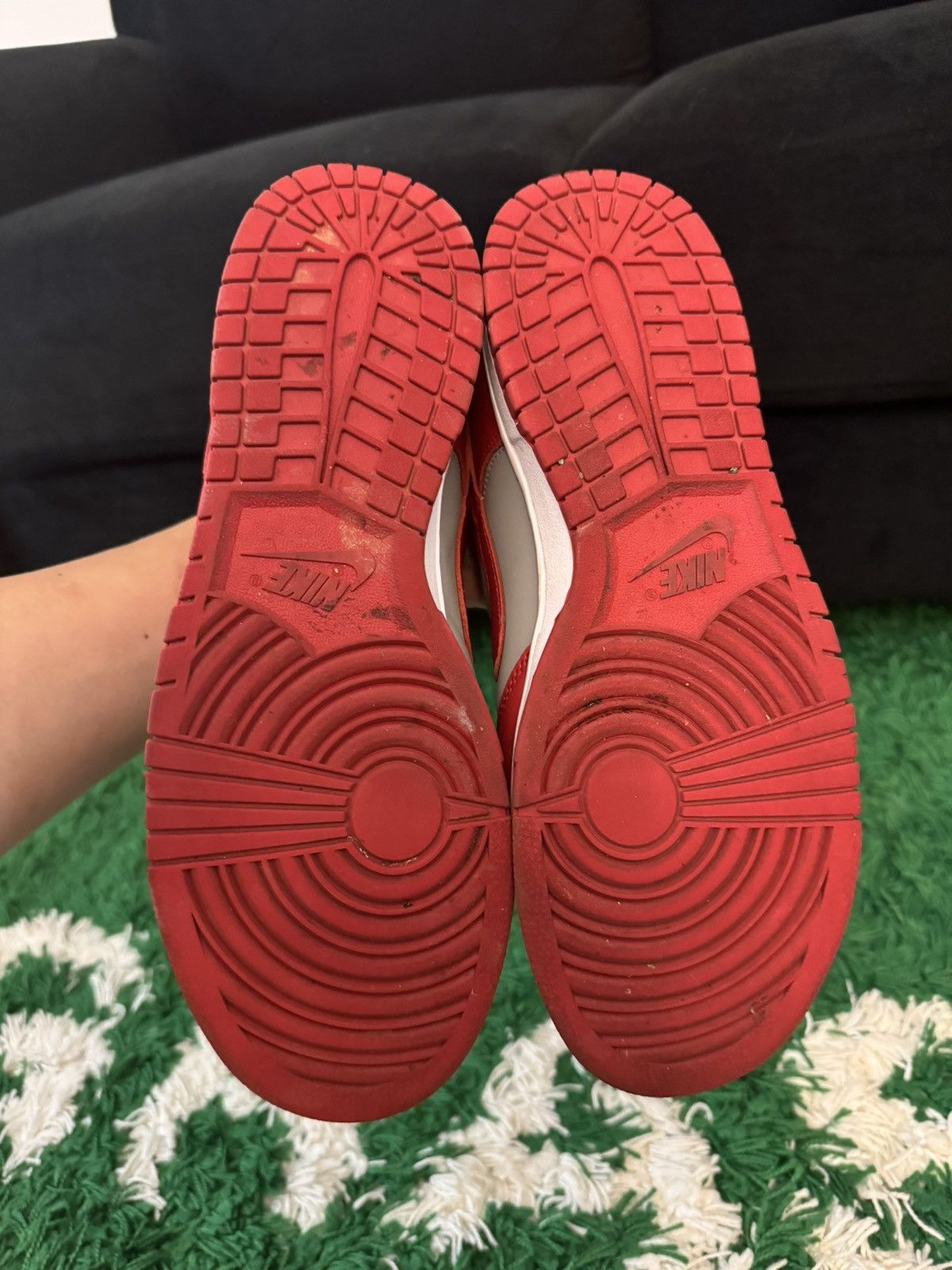 Nike Nike Dunk Low Retro UNLV 2021 Size US 10.5 / EU 43-44 - 5 Thumbnail