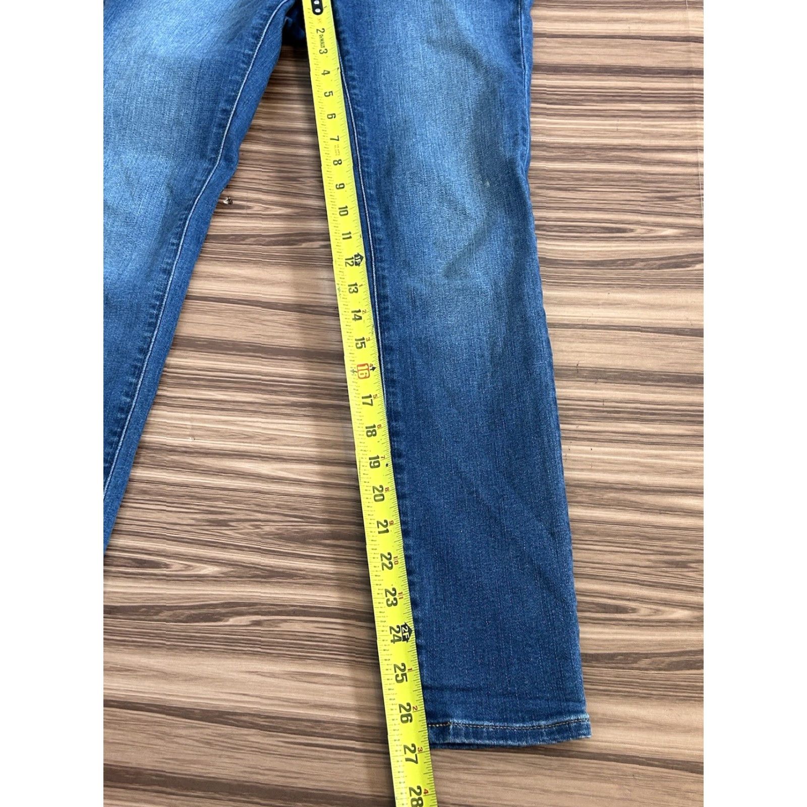Madewell Madewell Jeans Women Skinny Mid Blue 24 Size 42" / US 20 - 3 Thumbnail