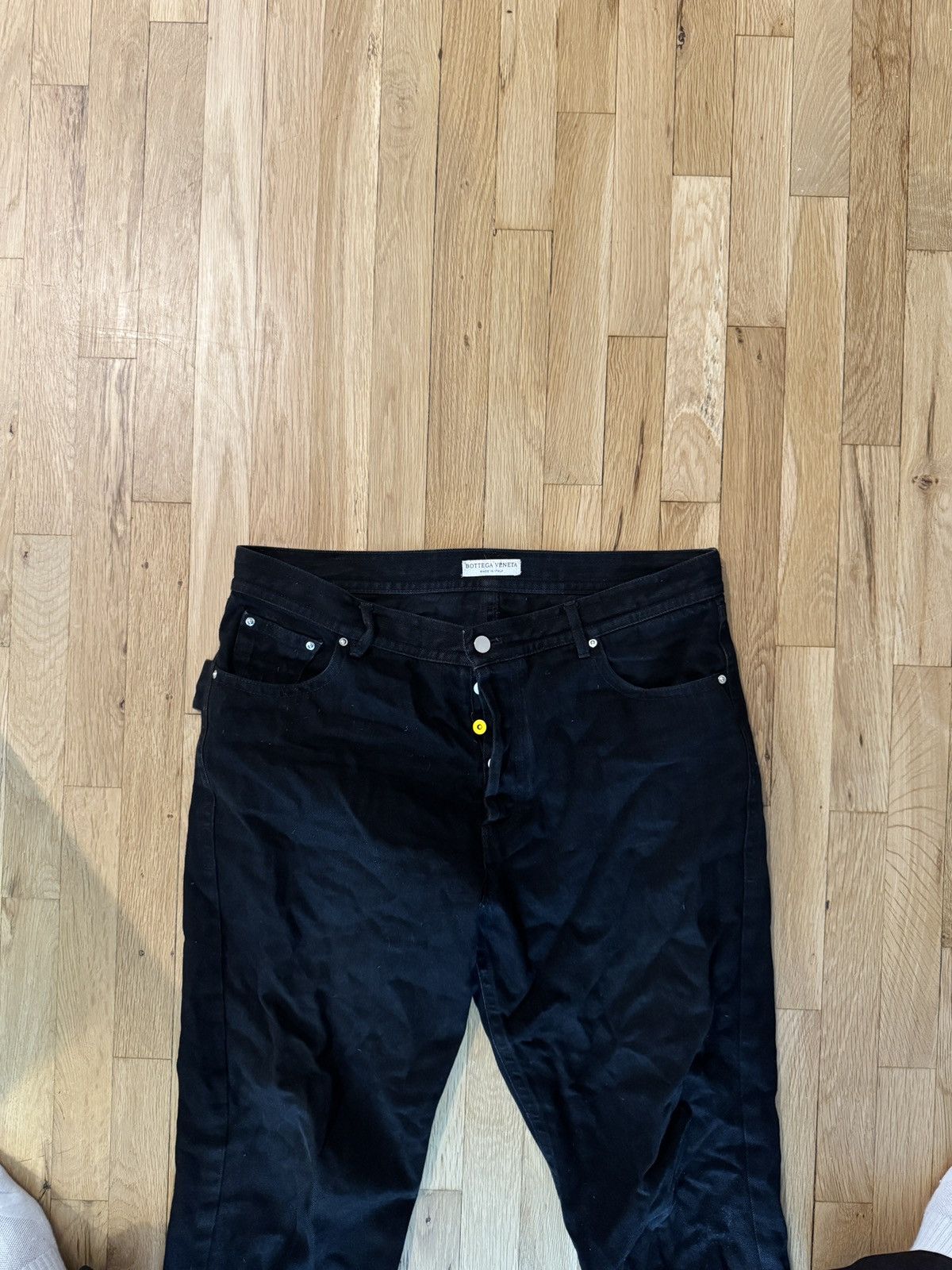 Bottega Veneta Bottega Veneta Black Denim Size US 36 / EU 52 - 2 Thumbnail