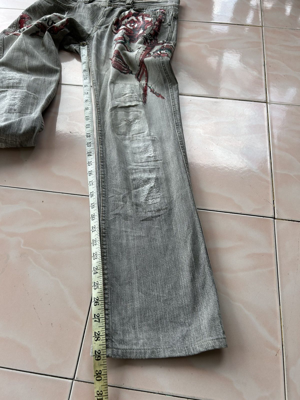 Nicole Club Rude Style Semi Bootcut Denim Size US 30 / EU 46 - 13 Thumbnail