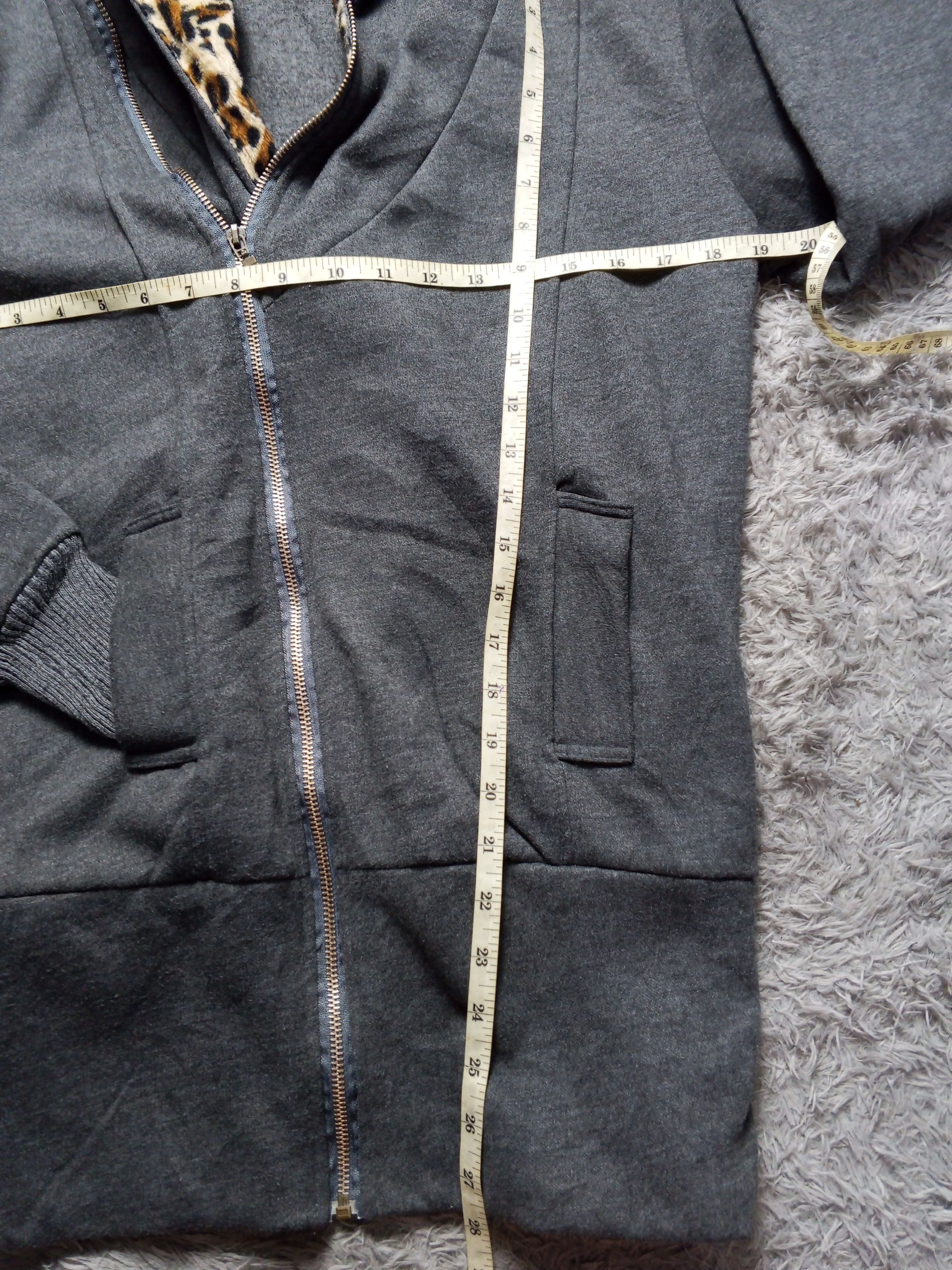 Japanese Brand Asymetric Zipper Hoodie Leopad Japan Style Size US M / EU 48-50 / 2 - 5 Thumbnail