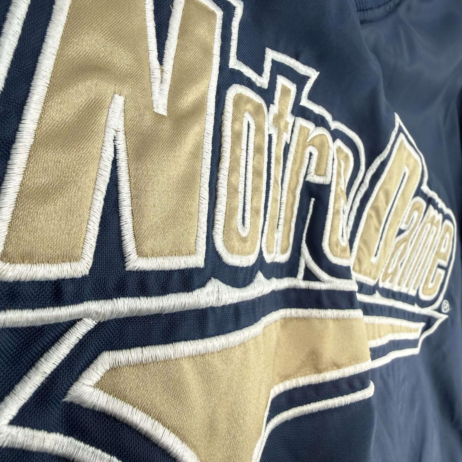 Starter Starter Notre Dame Fighting Irish Jacket XXL Used Size US XXL / EU 58 / 5 - 4 Thumbnail