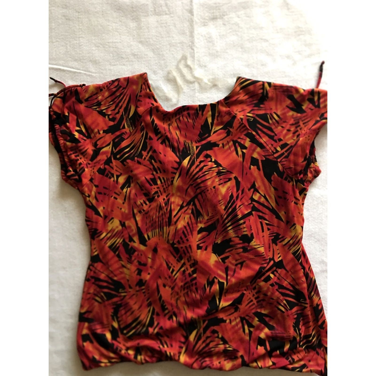 Worthington Worthington Top Shirt Women’s Multicolor Blouse Knit Nylon Stretch Scoop Neck Casual Tunic M Size M / US 6-8 / IT 42-44 - 6 Thumbnail