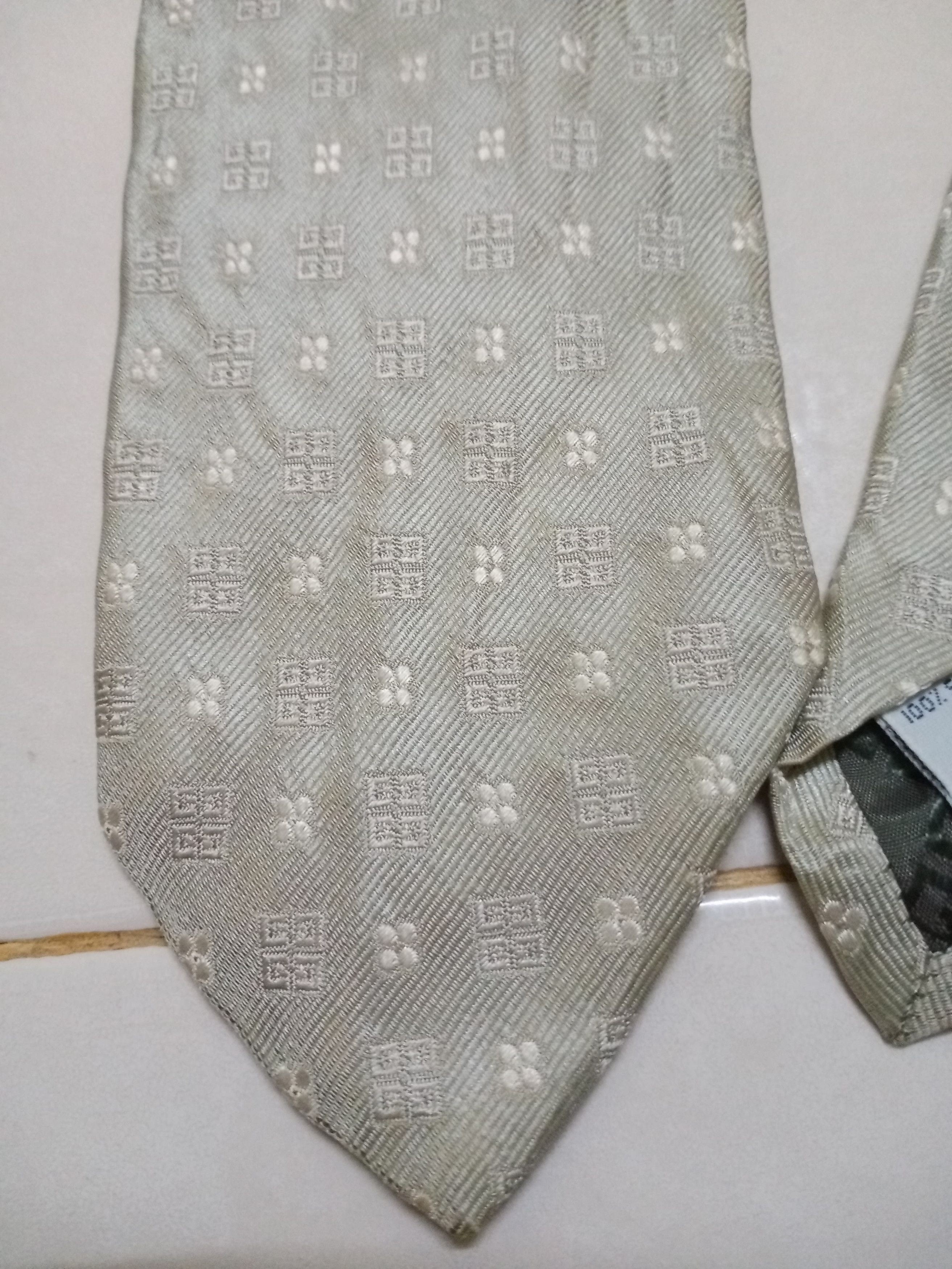 Givenchy × Vintage Rare Vintage GIVENCHY Silk Siede Tie Size ONE SIZE - 7 Thumbnail
