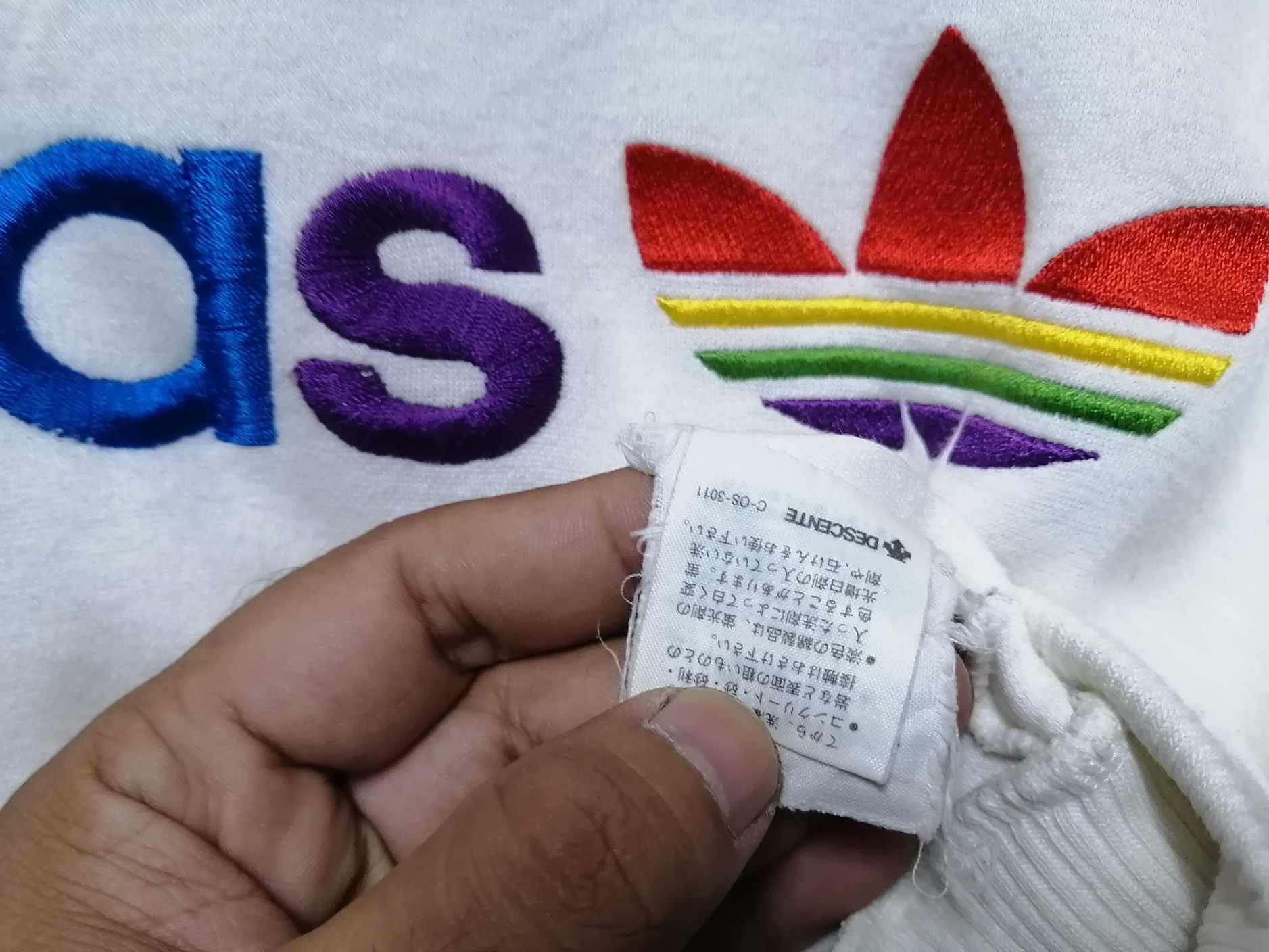 Adidas × Vintage VINTAGE ADIDAS AMBROIDERED VERY RARE Size US M / EU 48-50 / 2 - 6 Thumbnail