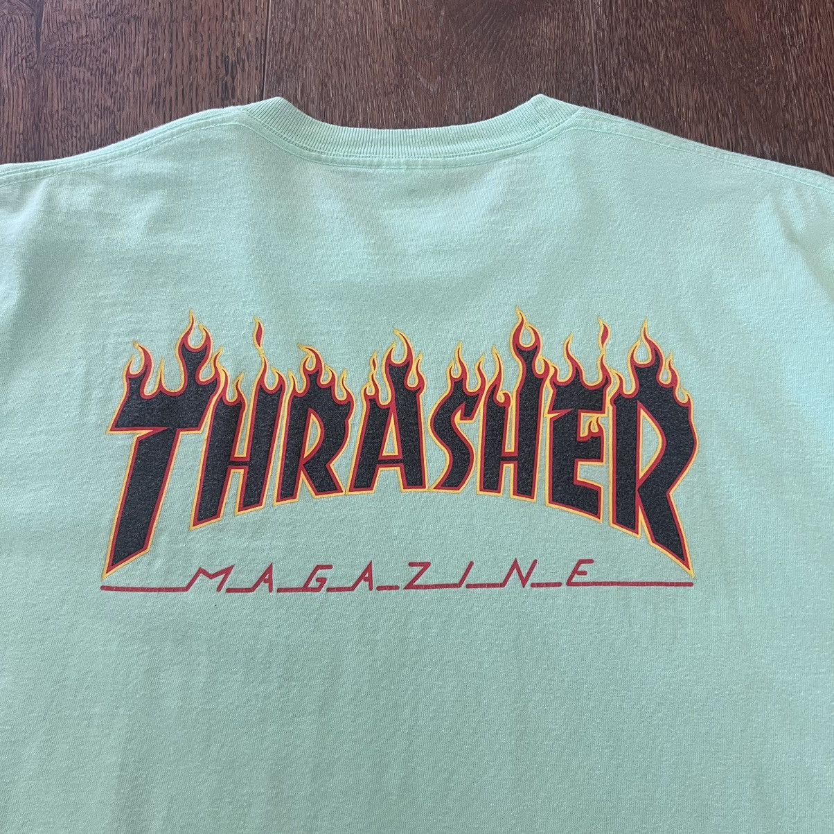 Supreme Supreme Thrasher Flames Tee SS15 Size US L / EU 52-54 / 3 - 7 Thumbnail