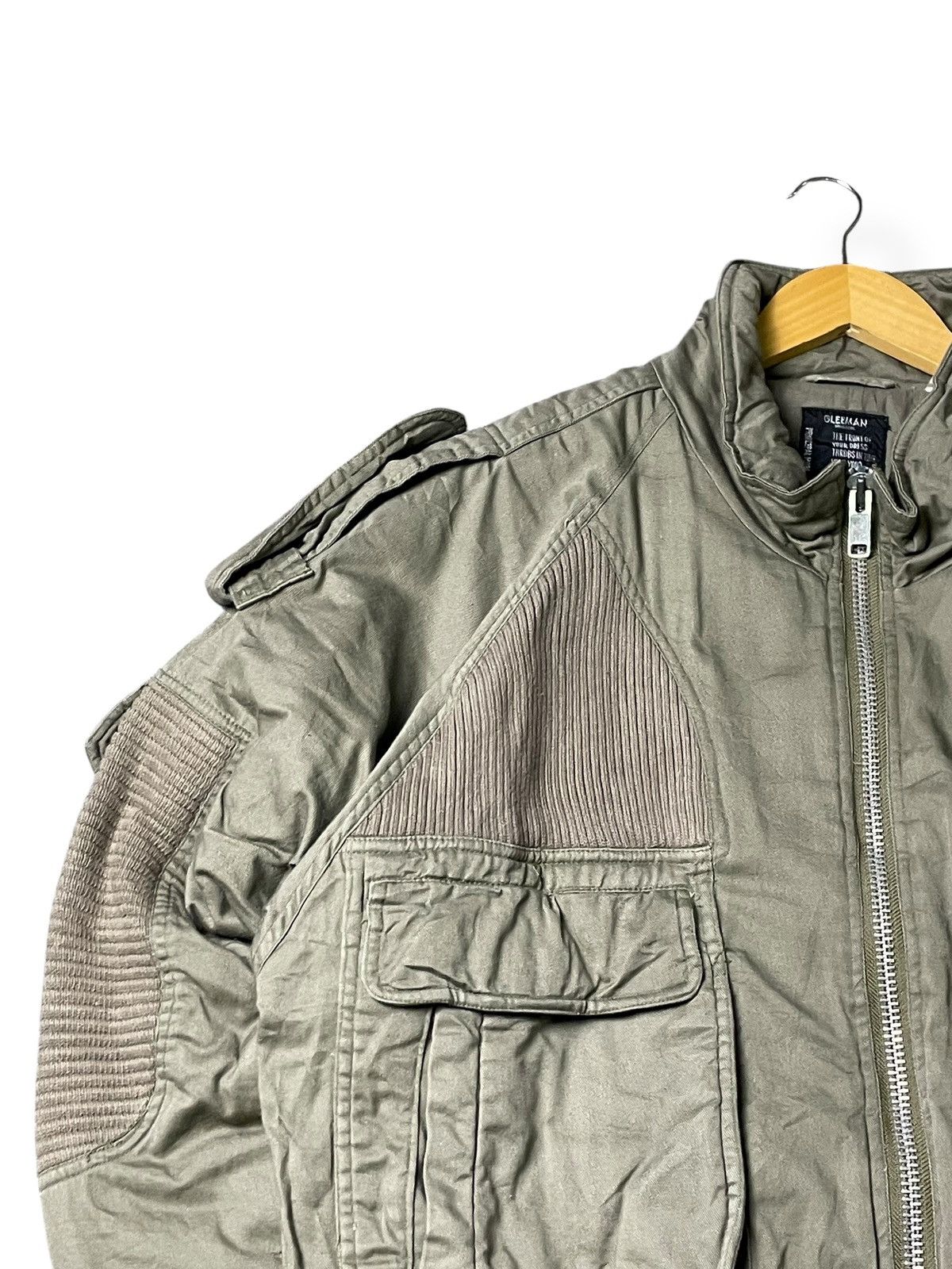 Japanese Brand Gleeman Double Pocket Casual Jacket (54) Size US L / EU 52-54 / 3 - 6 Thumbnail